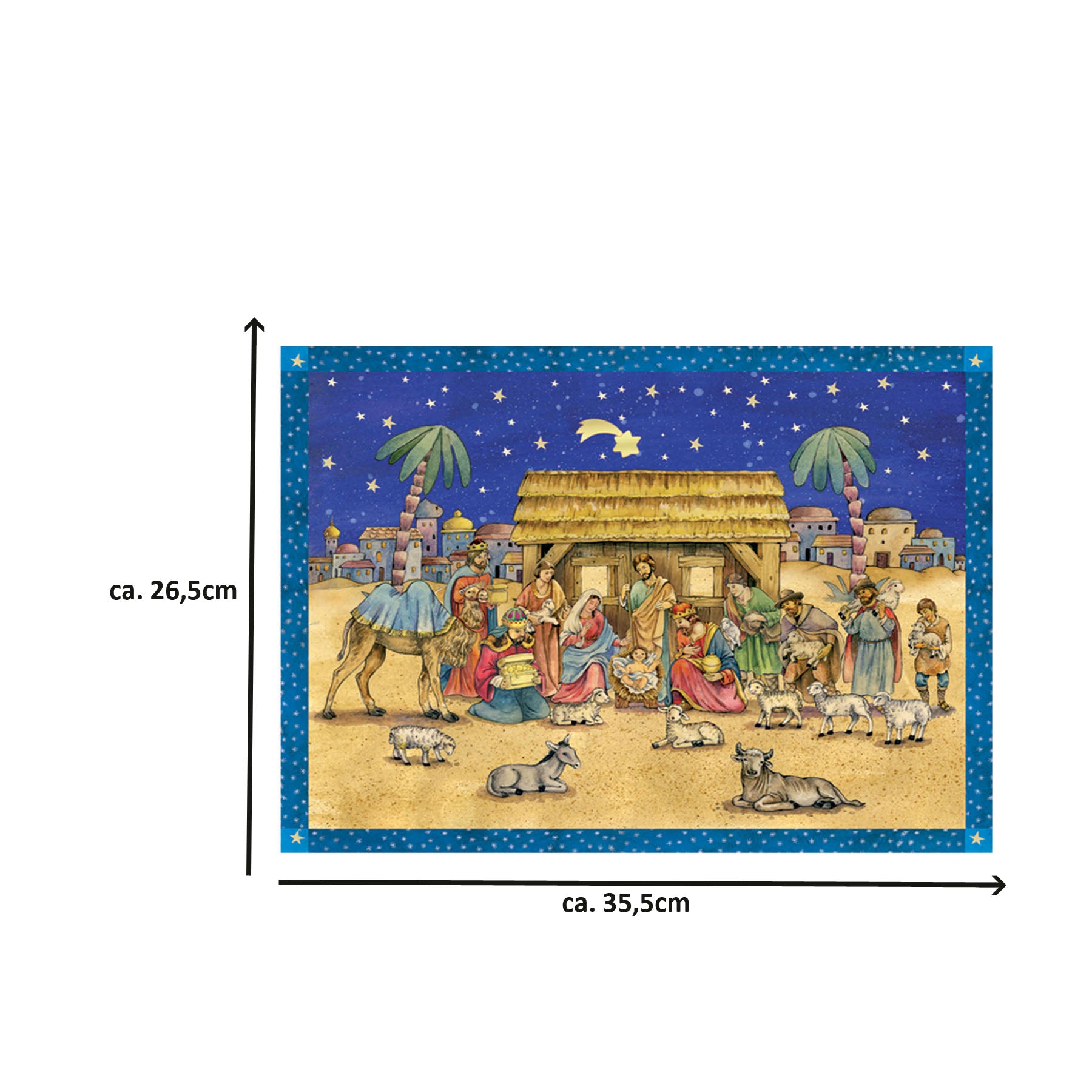 Adventskalender "Besuch an der Krippe"