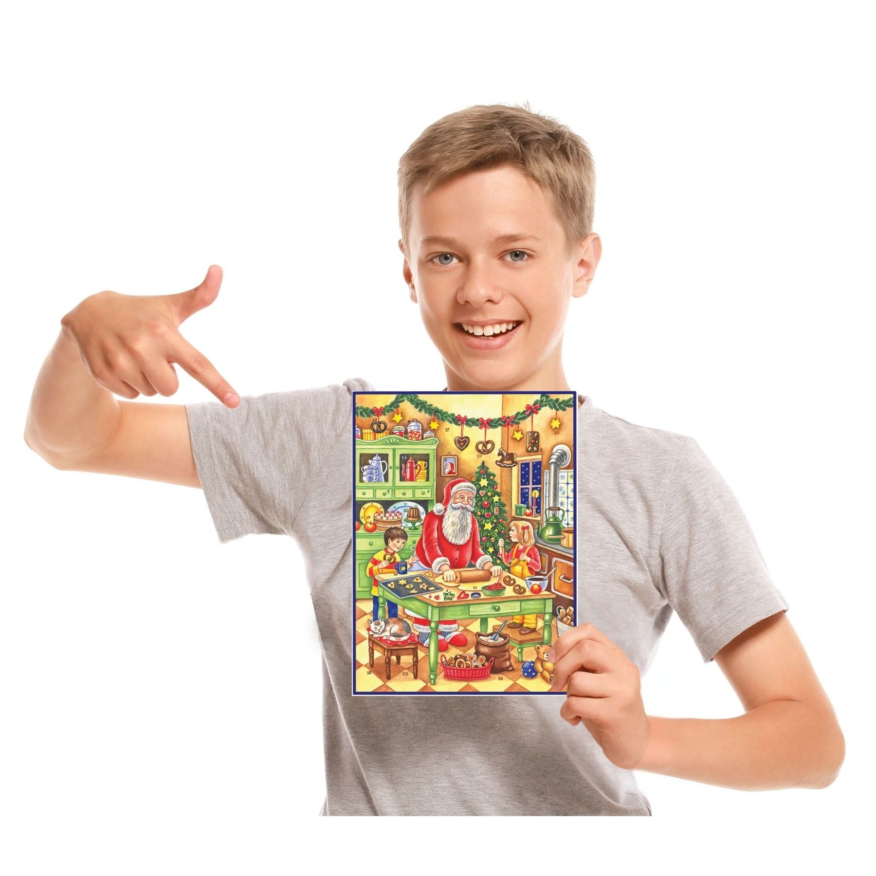 Adventskalender "Backen mit dem Weihnachtsmann" - Junge