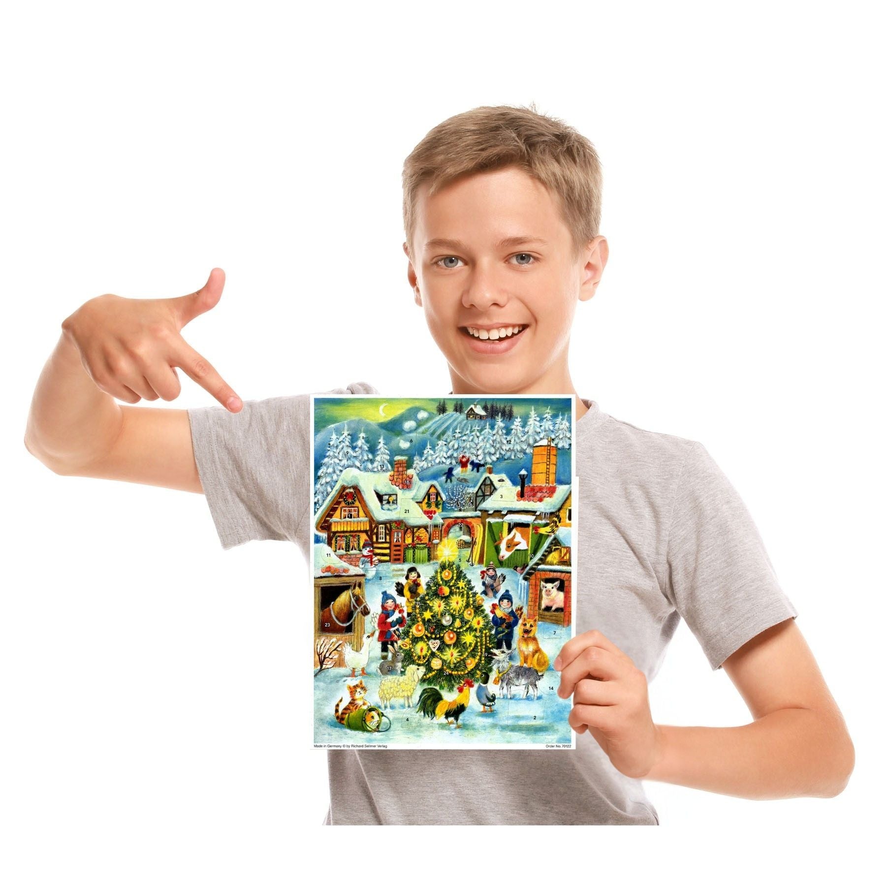 Calendrier de l'Avent « Noël à la ferme »