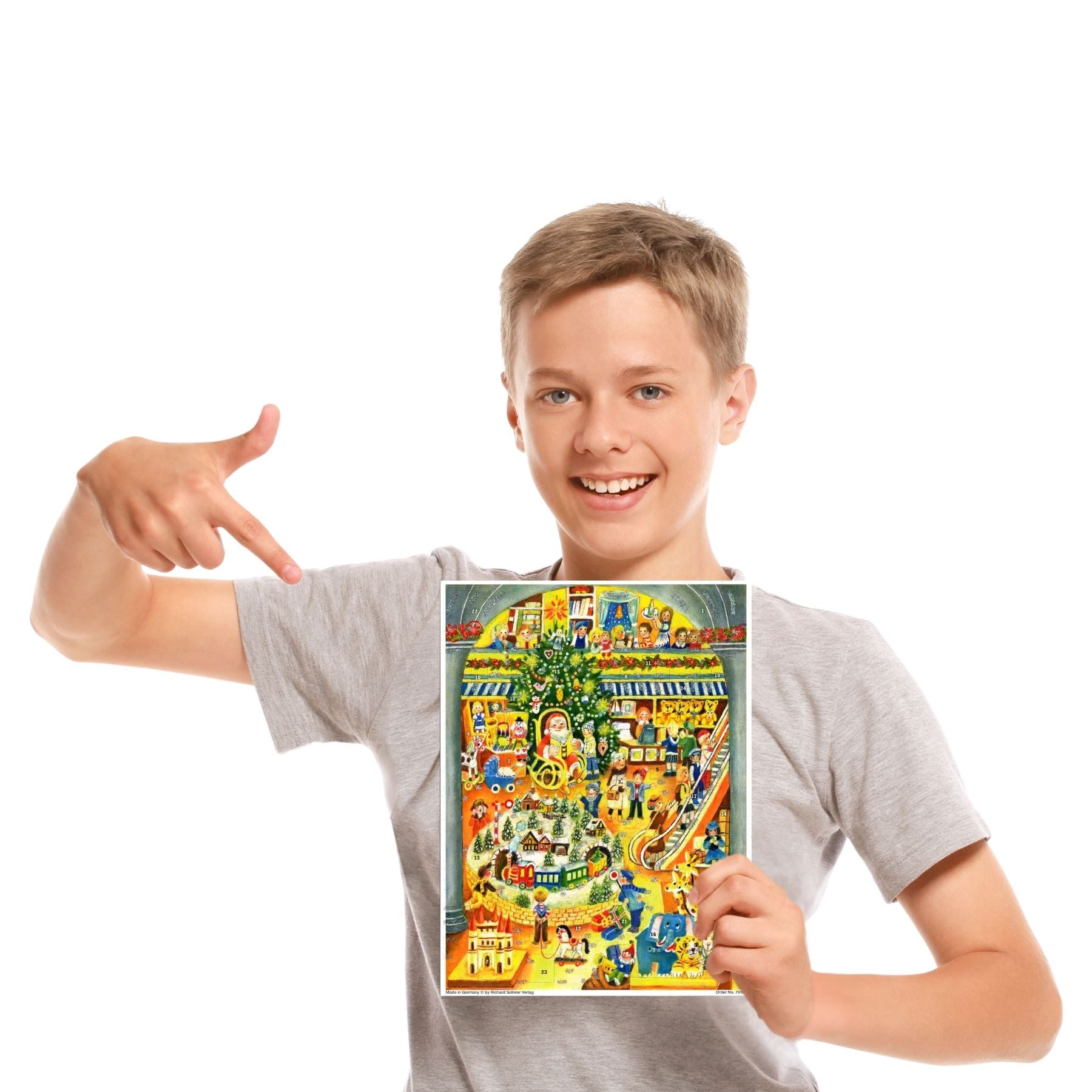 Adventskalender "Weihnachtlicher Spielzeugladen" - Junge