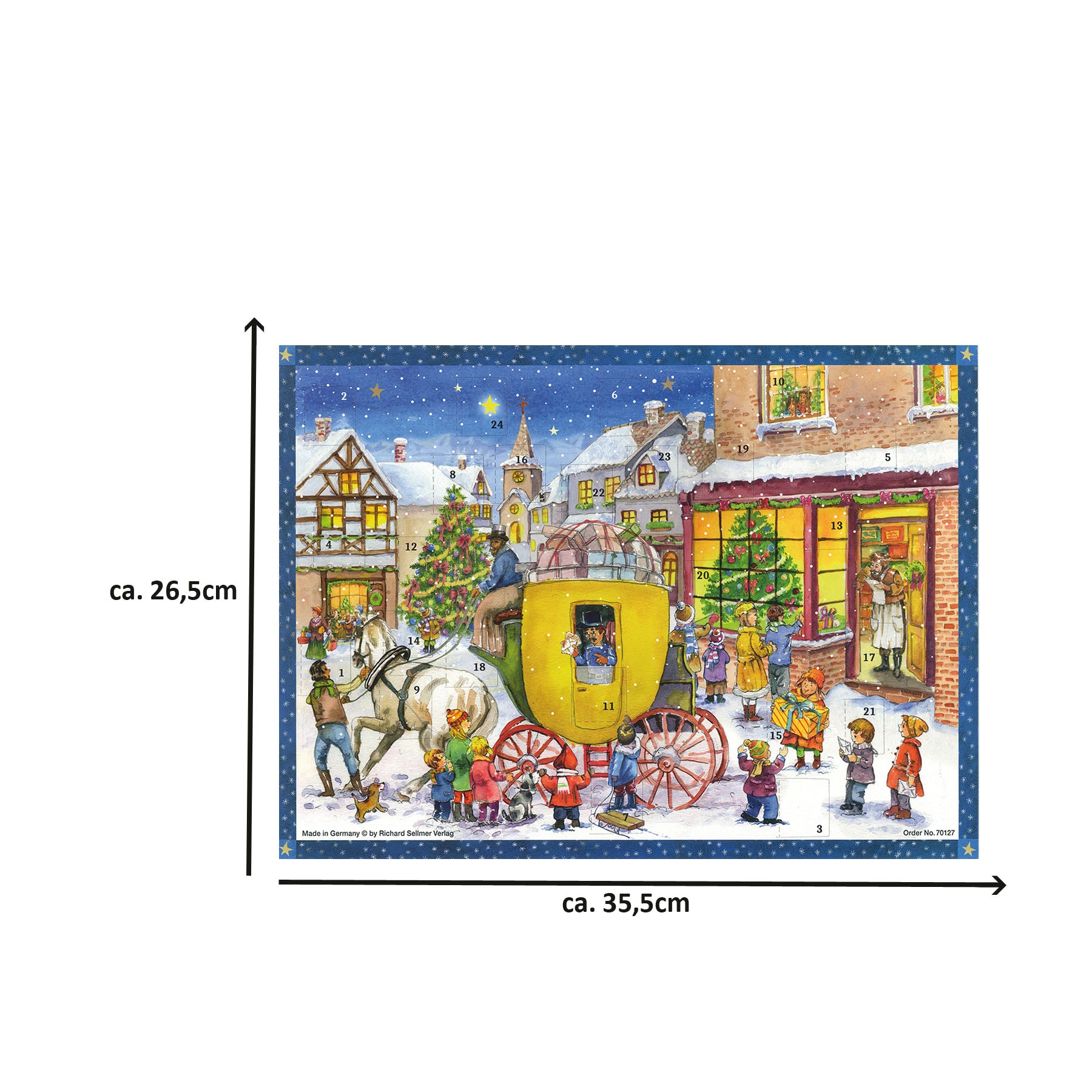 Adventskalender "Die Postkutsche kommt"