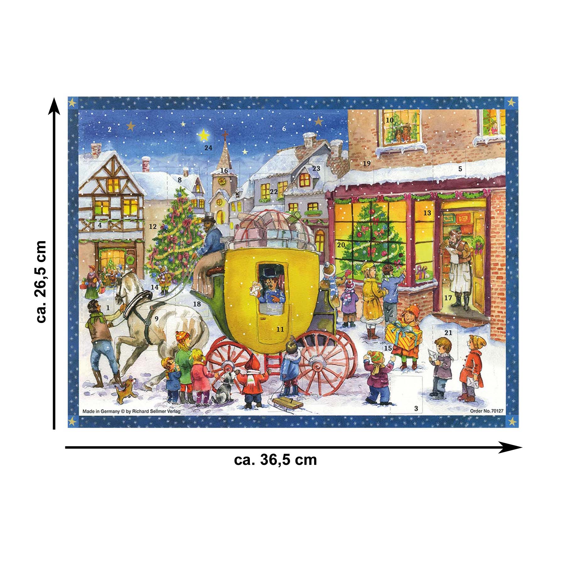 Adventskalender „Die Postkutsche kommt“