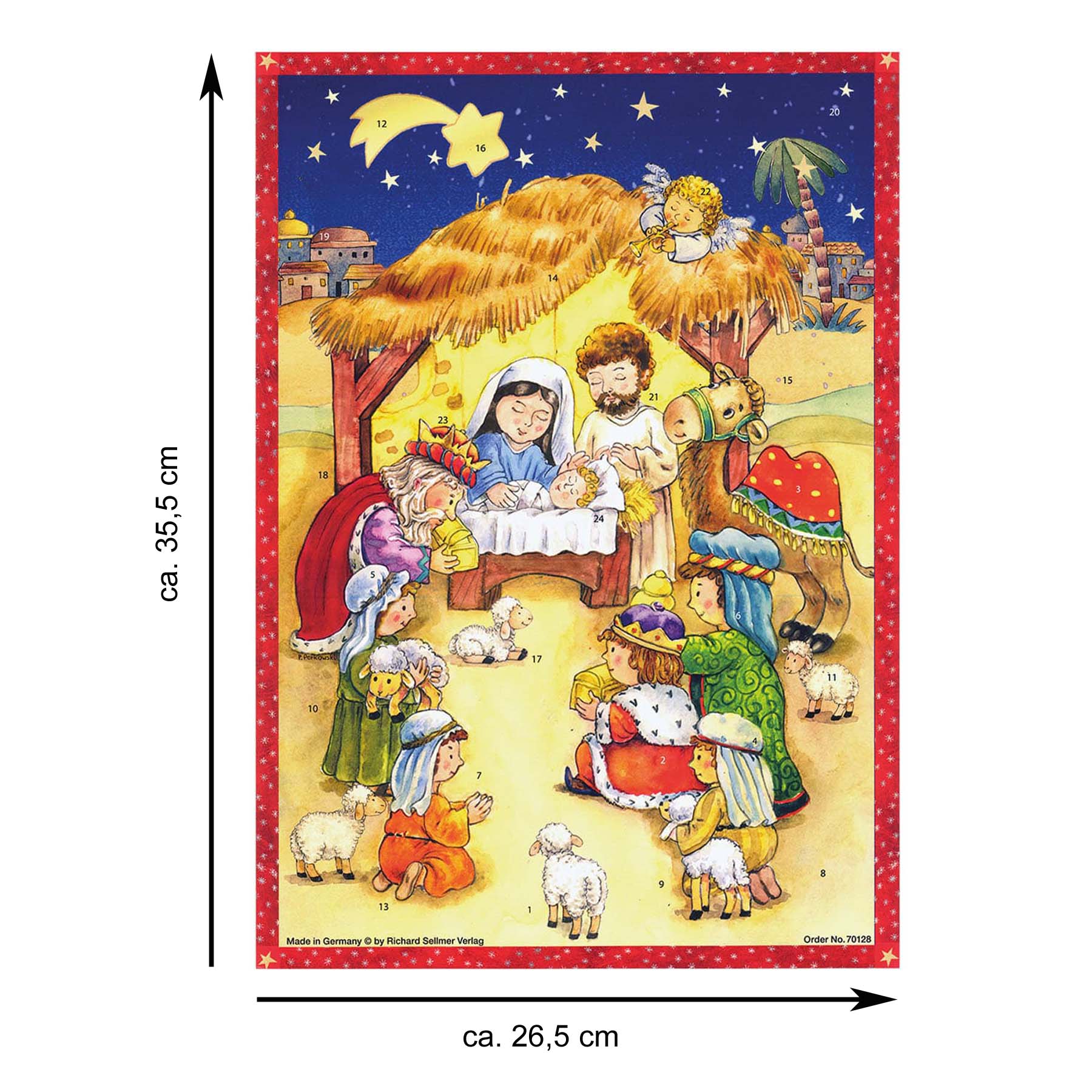 Adventskalender „Die Krippe von Bethlehem“