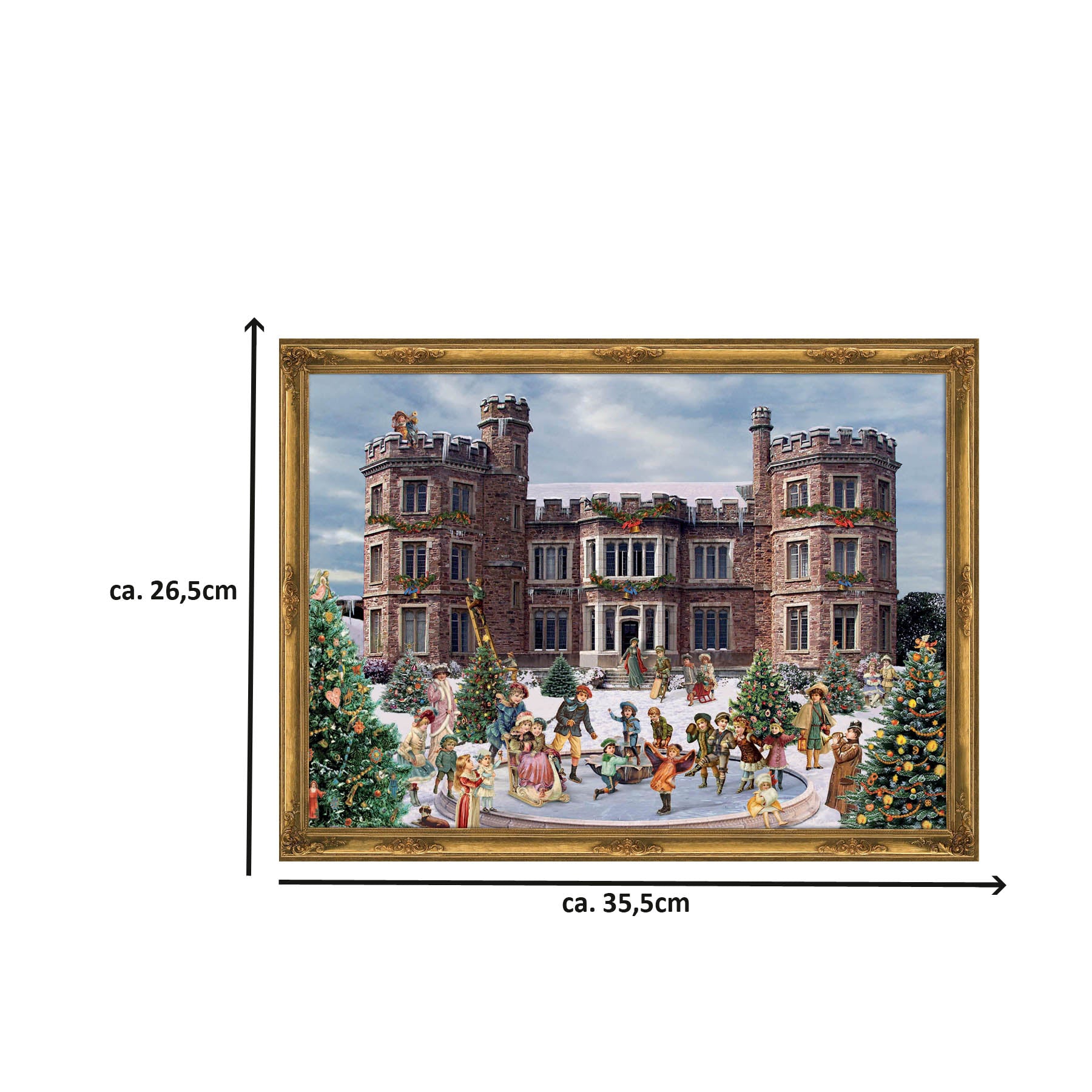 Calendrier de l'Avent « Château de campagne victorien »