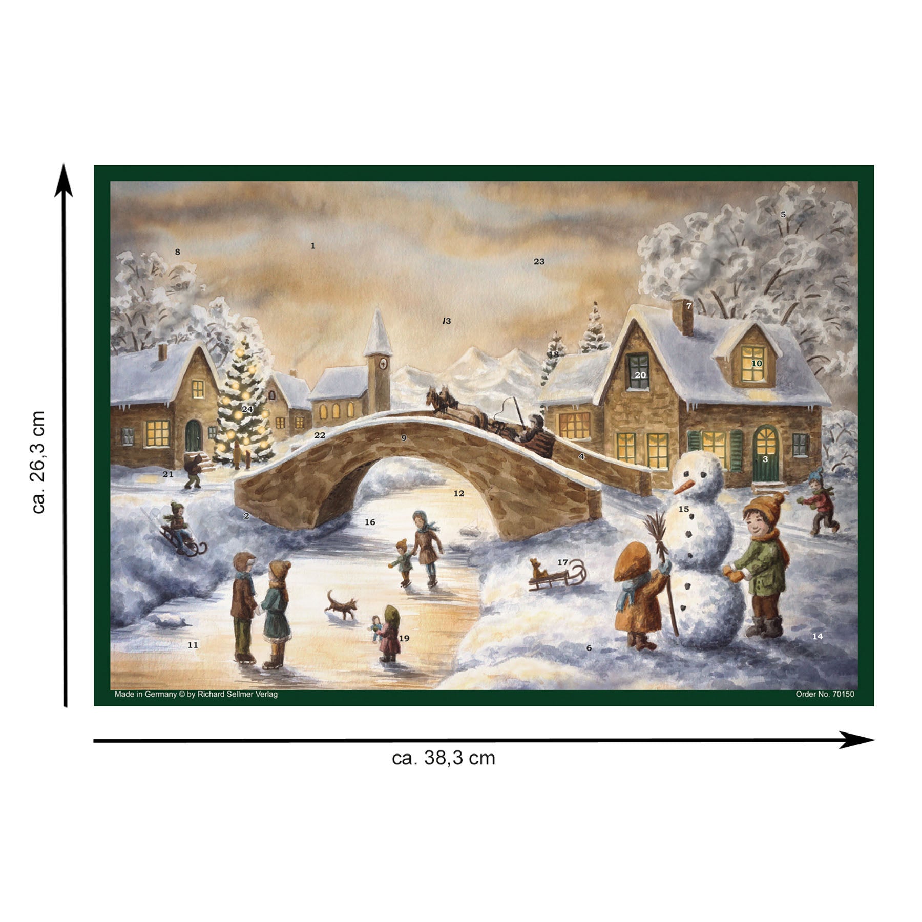 Calendrier de l'Avent "An der Brücke"