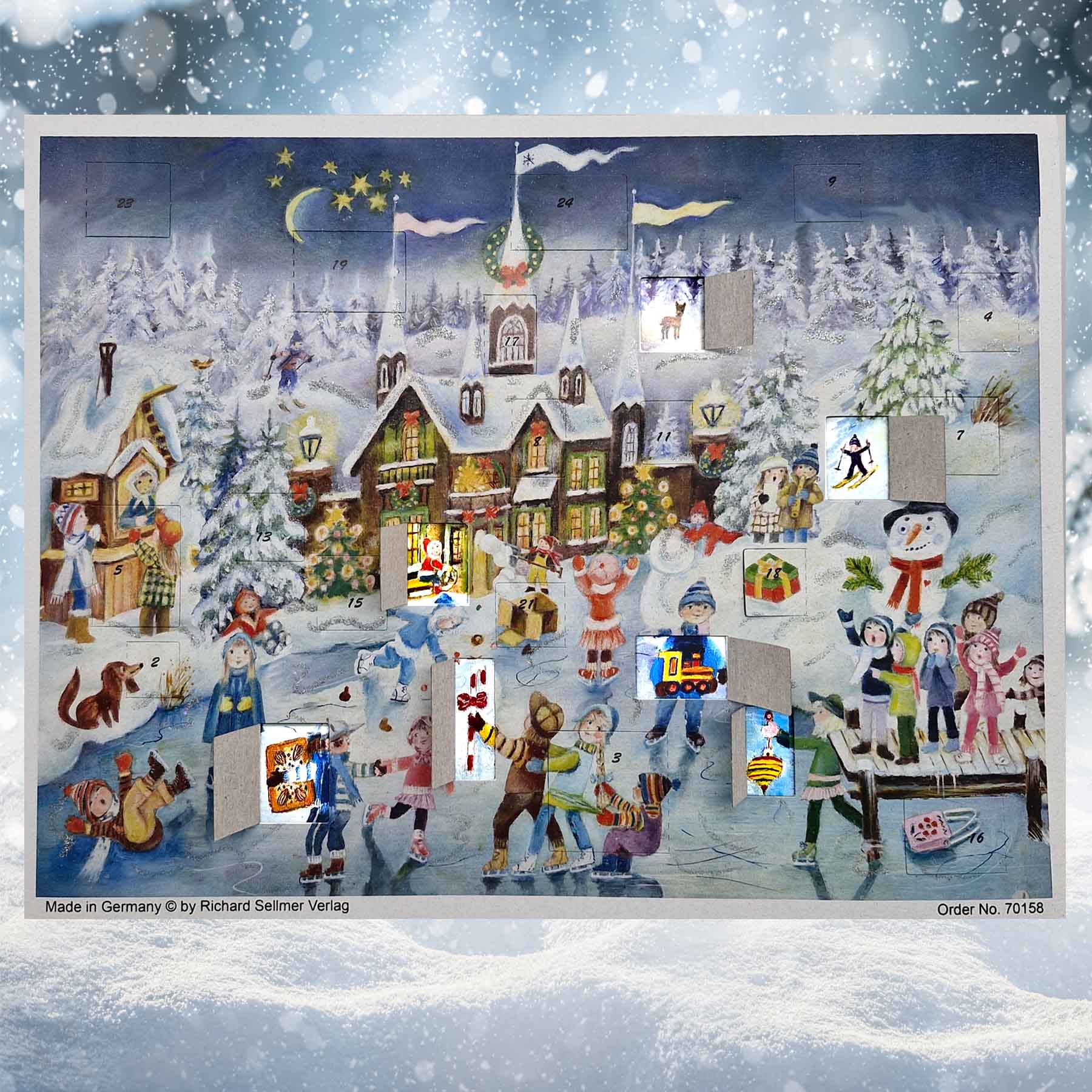 Adventskalender "Eislauffreuden am Schloss"