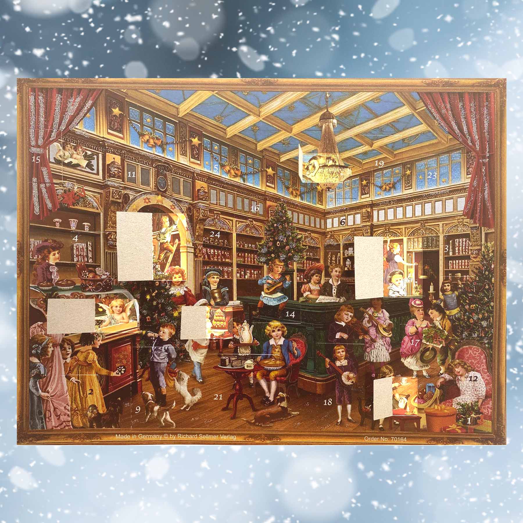 Advent Calendar "Victorian Toy Shop" - NEW