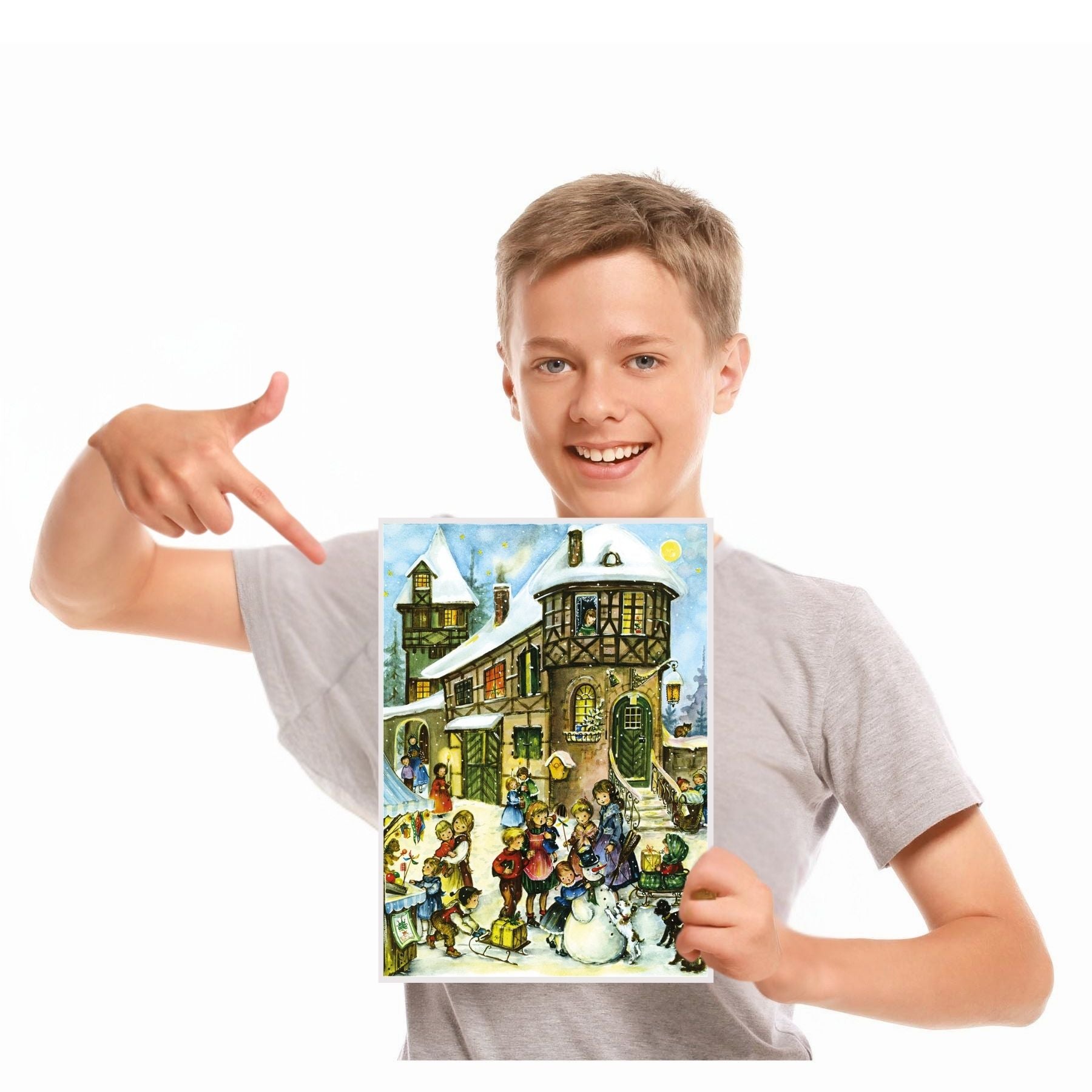 Calendario dell'Avvento "Gioia nella neve"