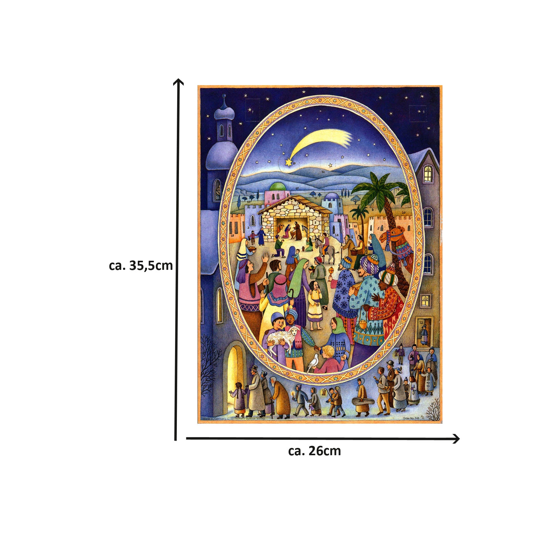 Calendrier de l'Avent "Noël est partout"