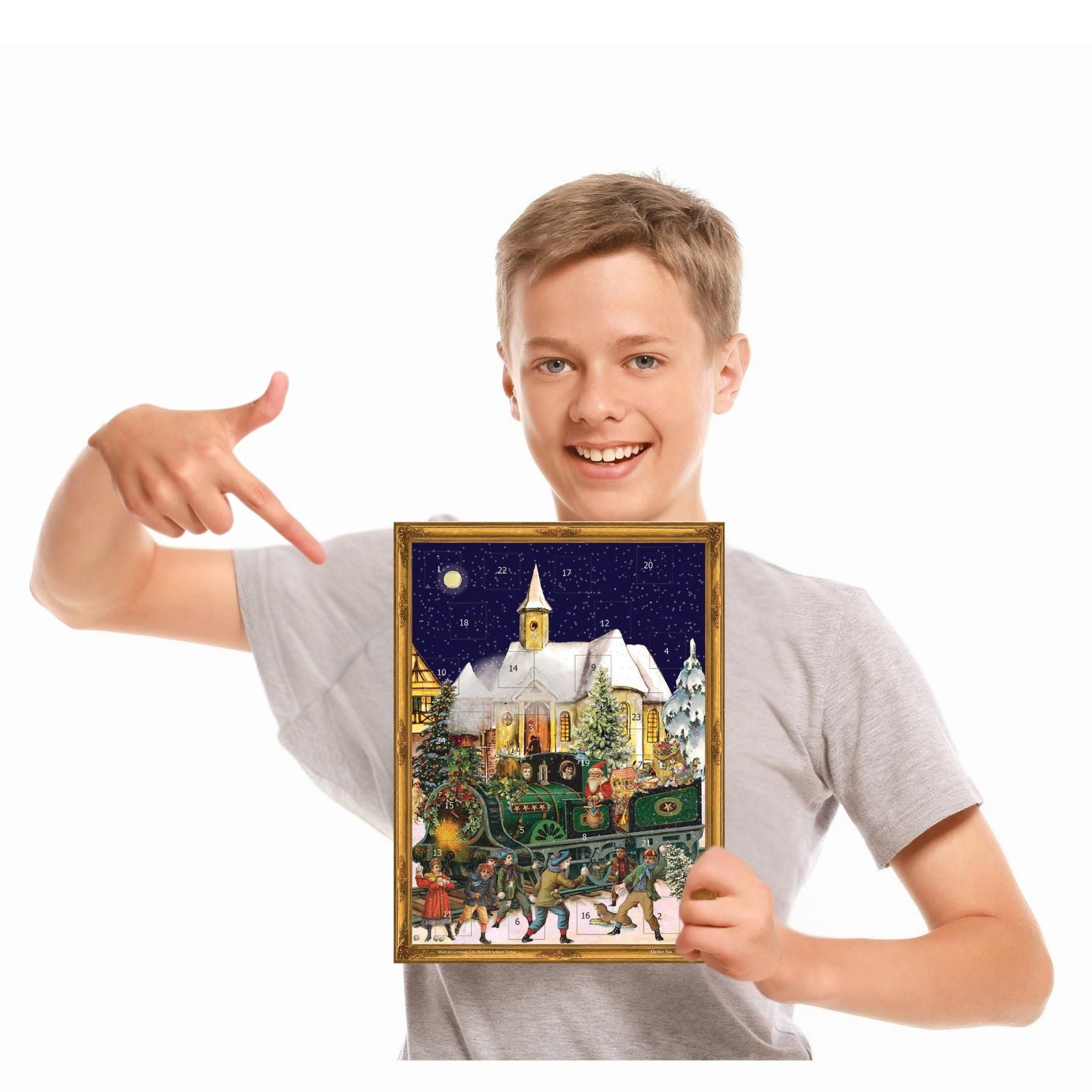 Adventskalender "Weihnachtszug"