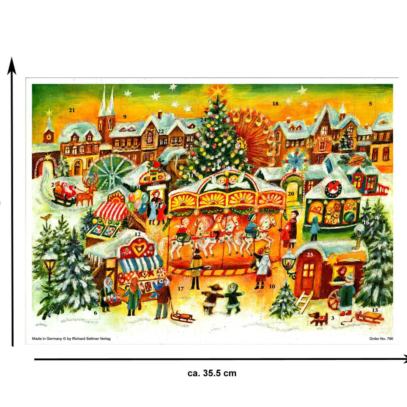 Adventskalender "Weihnachtlicher Jahrmarkt"