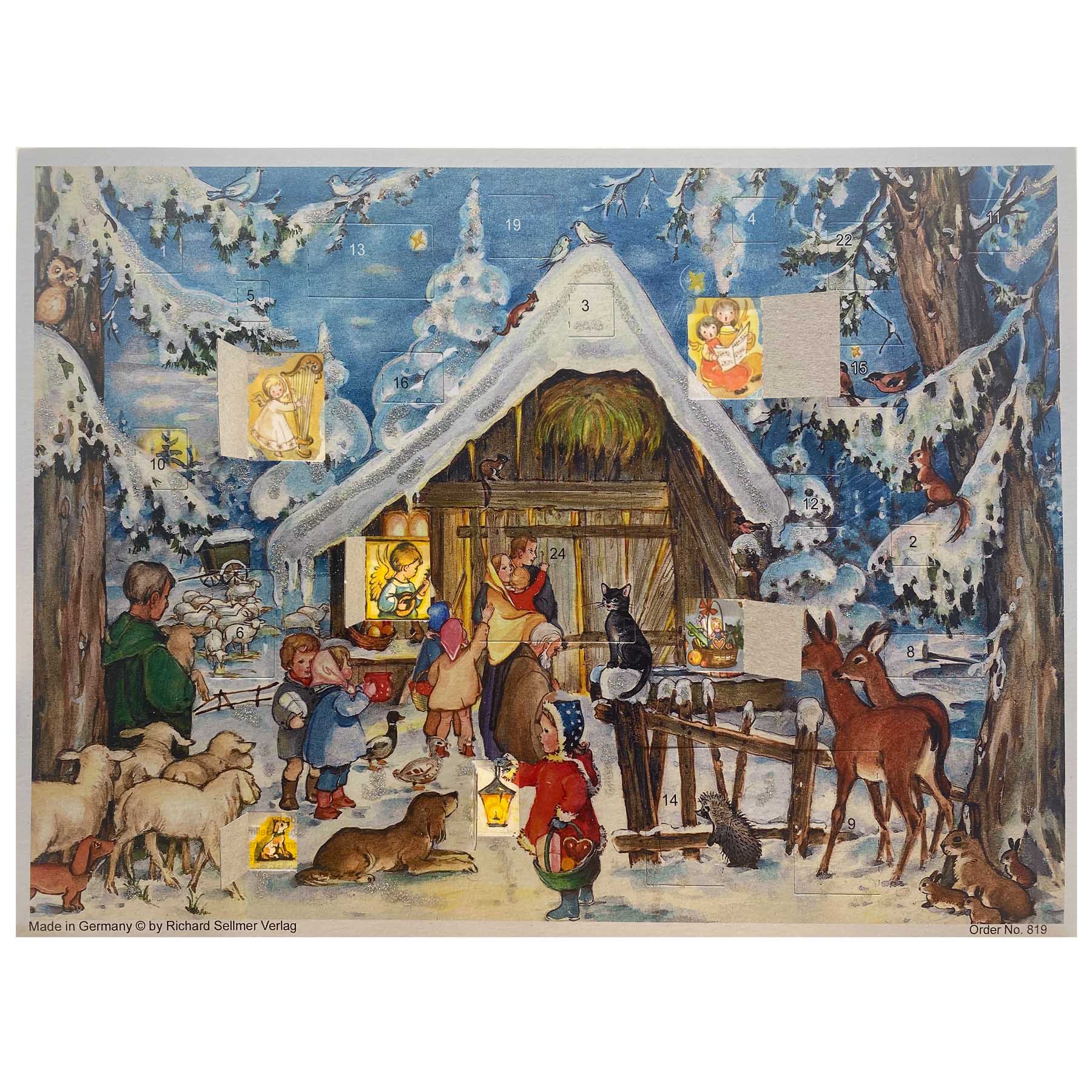 Adventskalender "Wir warten vor dem Stall" - NEU