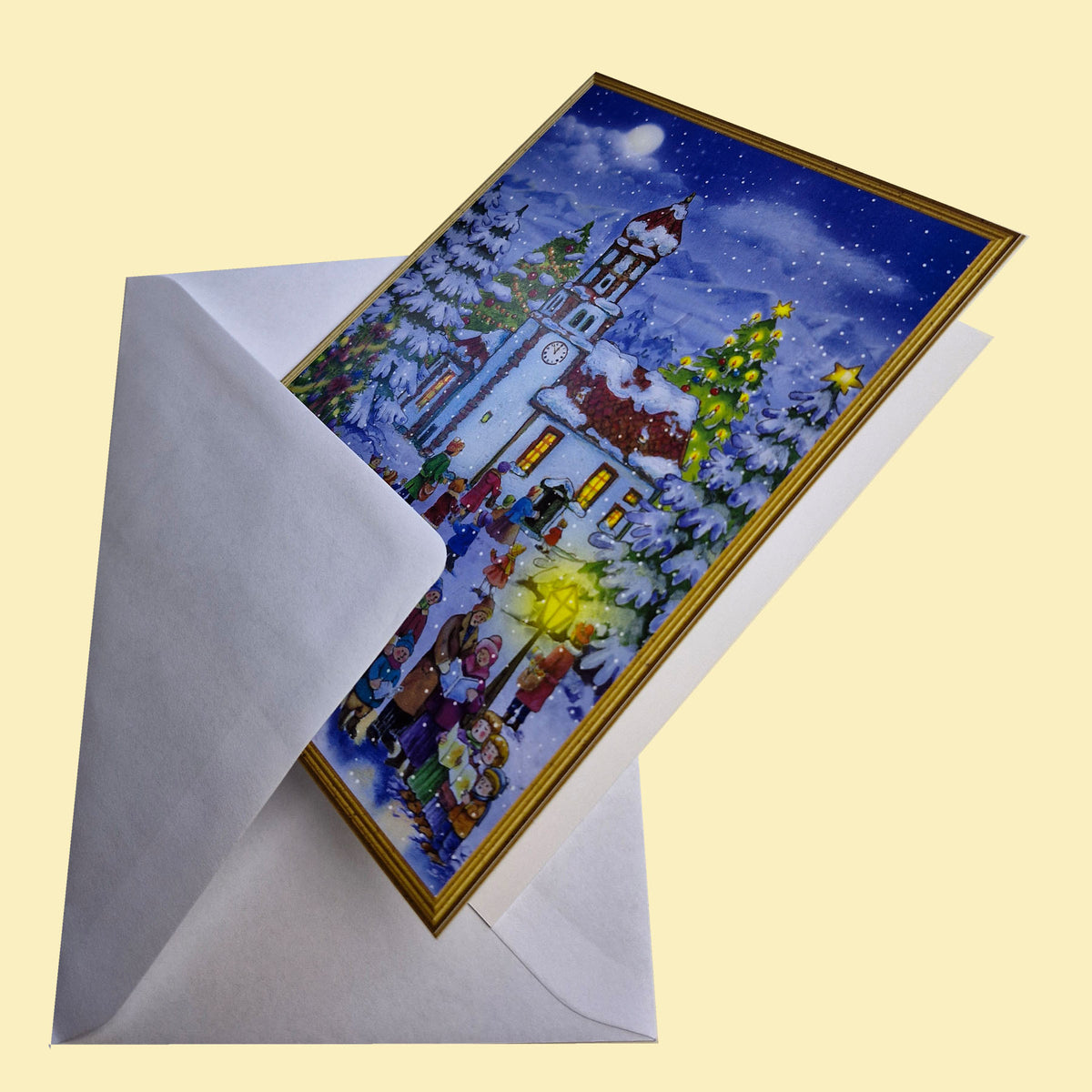 Carte de Noël « Chapelle de Noël »