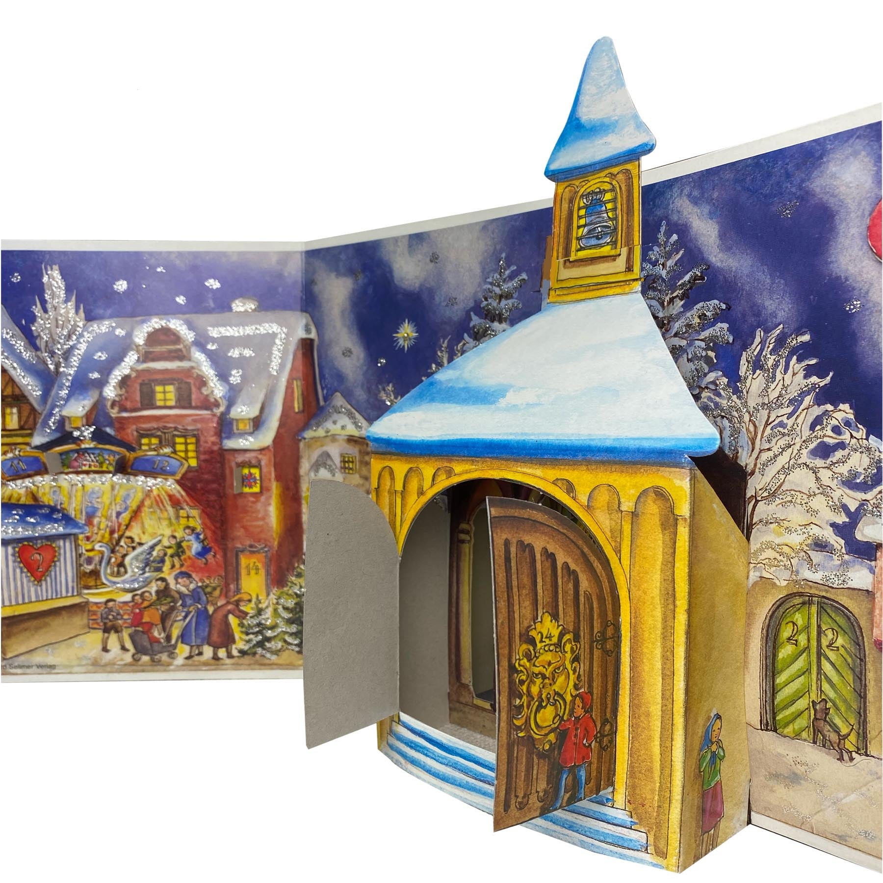 Calendario dell'Avvento Panorama "Kapellenplatz"