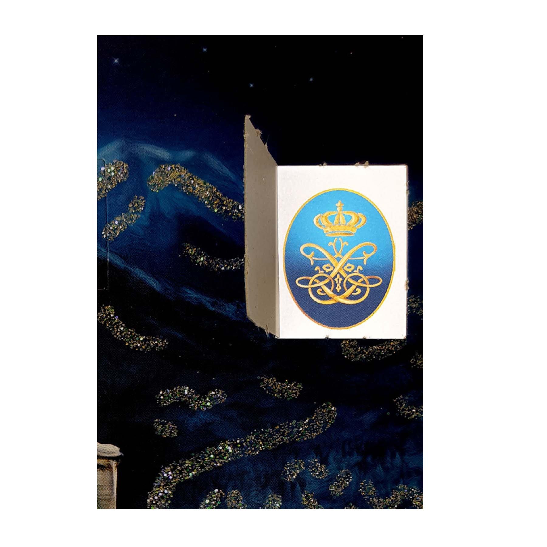 Adventskalender "Neuschwanstein" - Königswappen - Sellmer Adventskalender