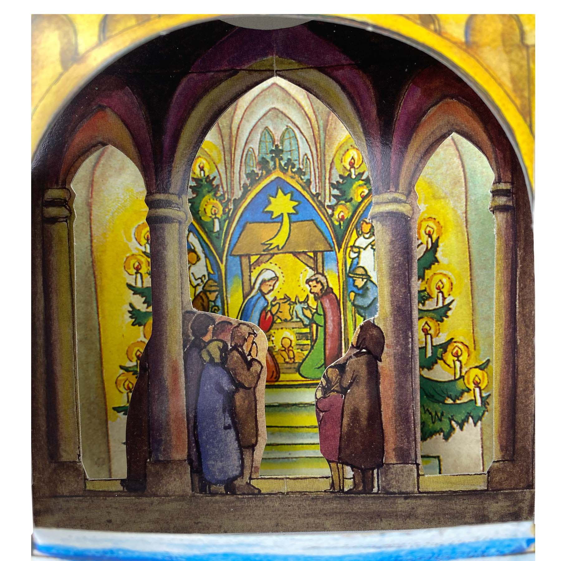 Panorama-Adventskalender "Kapellenplatz" - Kaellensicht