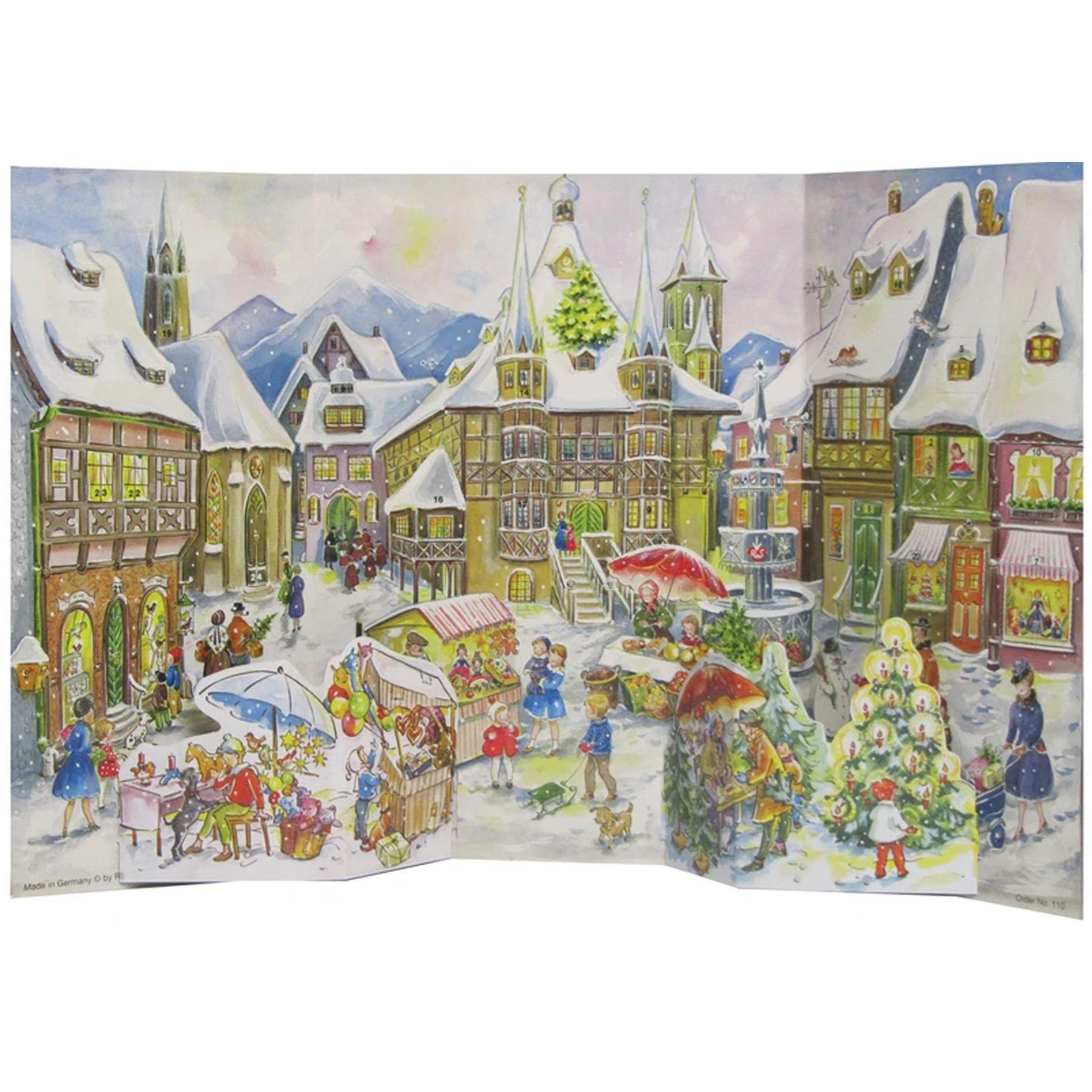 Adventskalender "Altstadtszene" - Sellmer Adventskalender