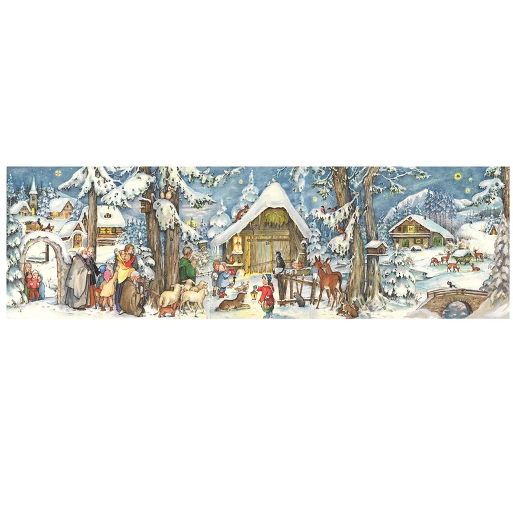 Adventskalender "Am Stall" - Sellmer Adventskalender