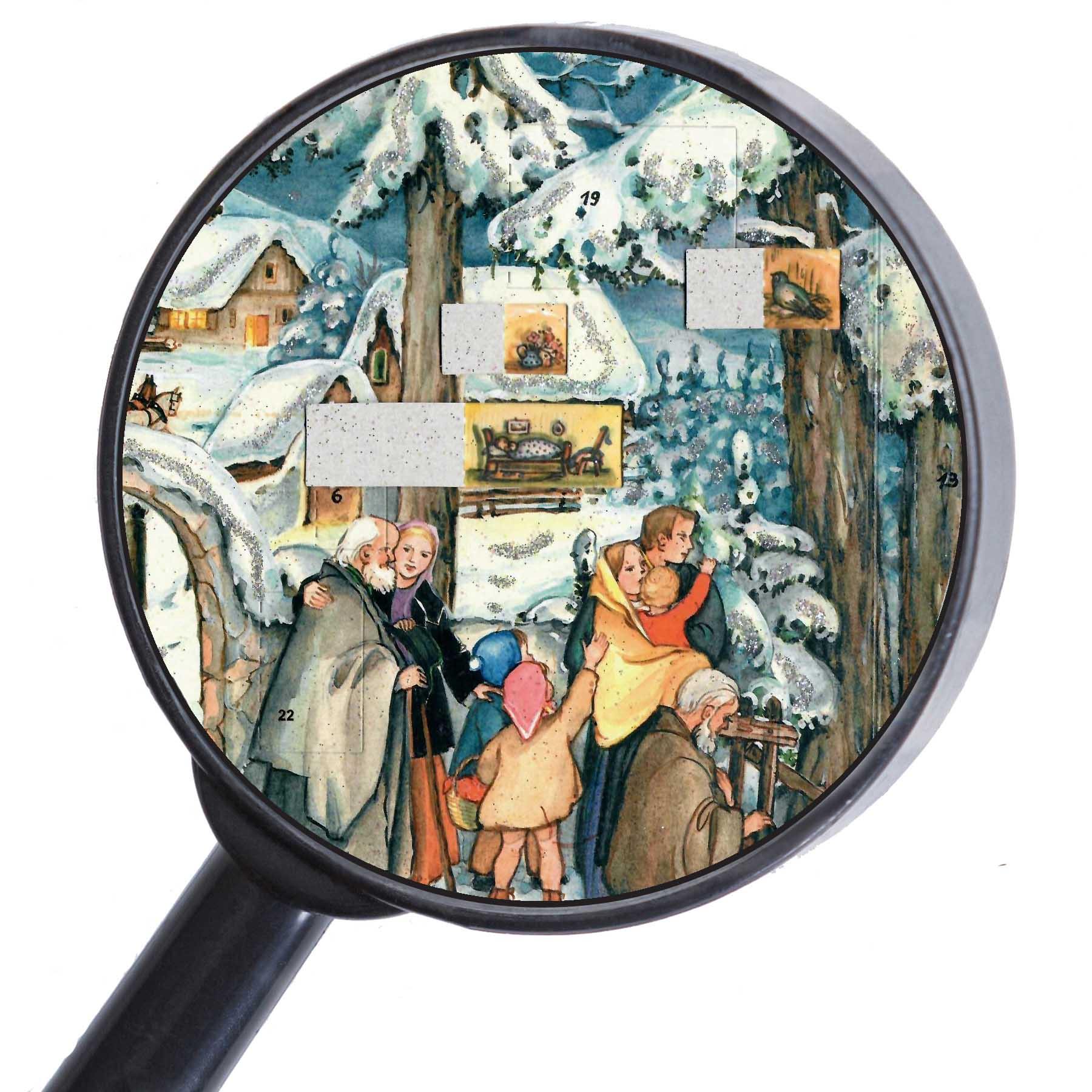 Adventskalender "Am Stall" - Sellmer Adventskalender