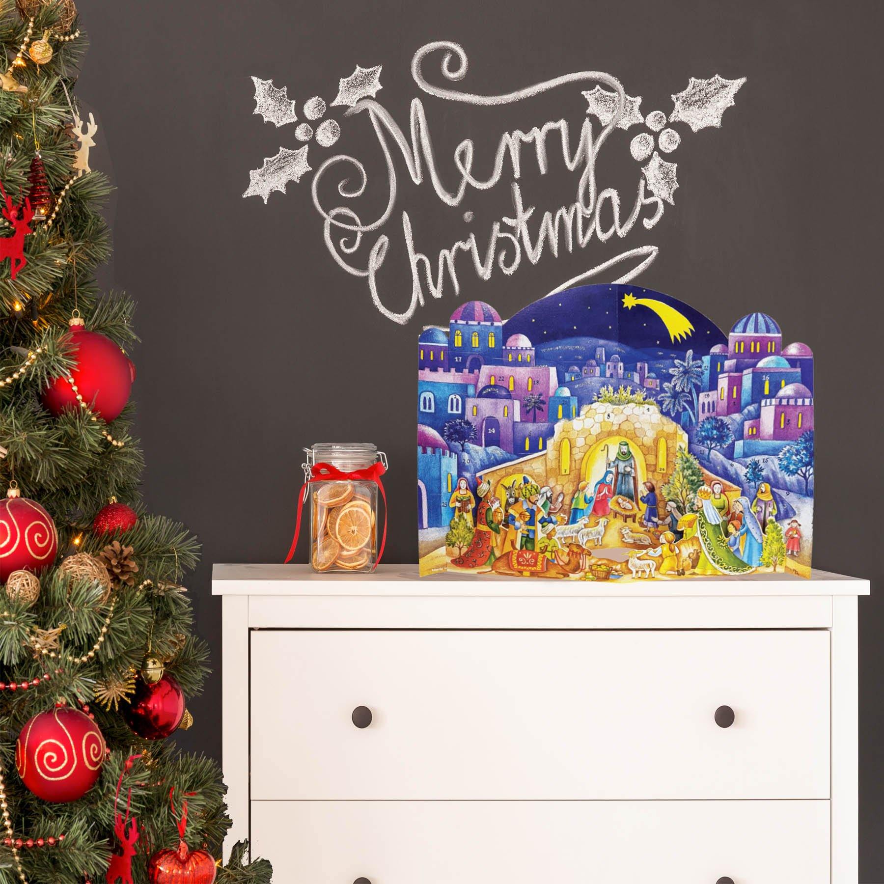Adventskalender "An der Krippe" - Sellmer Adventskalender
