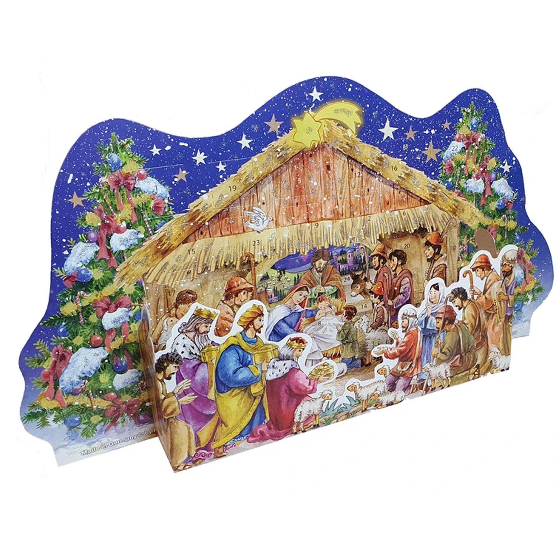 Adventskalender "Bei der Weihnachtskrippe" - Sellmer Adventskalender