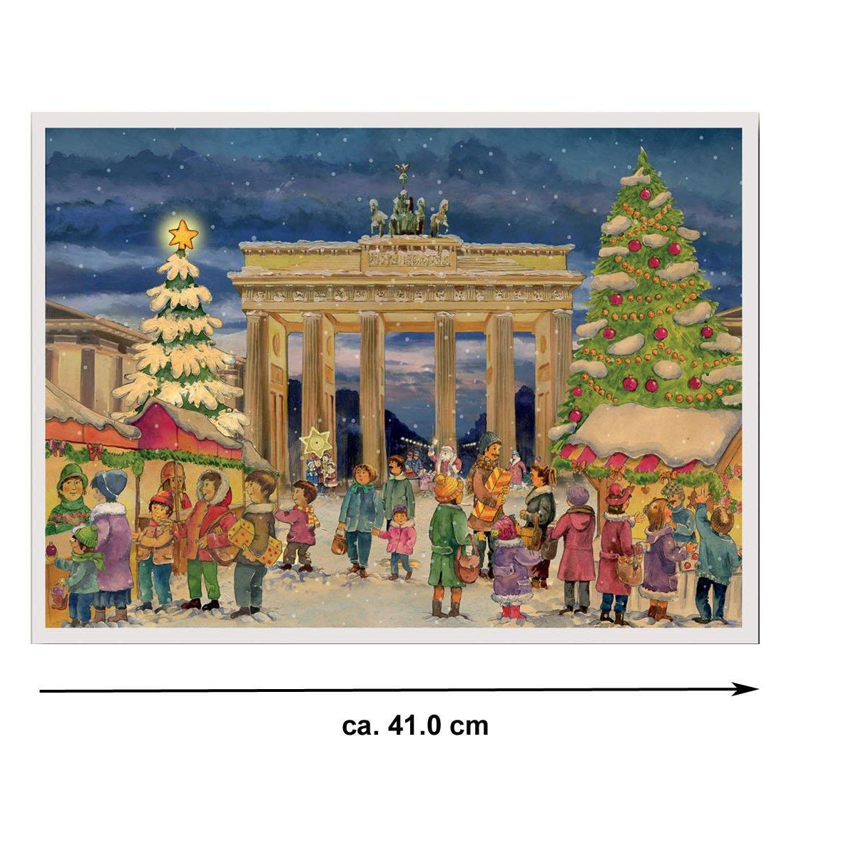 Adventskalender "Brandenburger Tor" - Sellmer Adventskalender