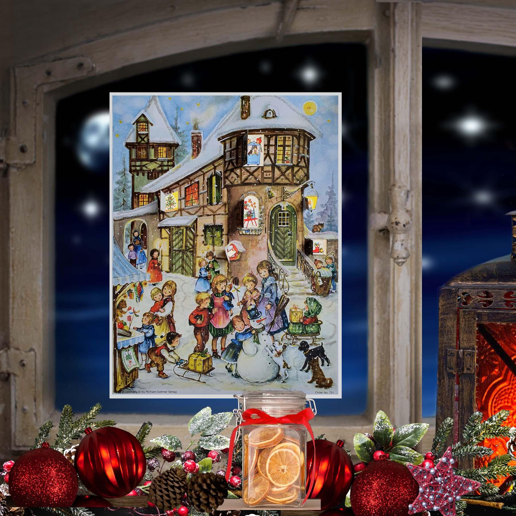 Adventskalender "Freude im Schnee" - Sellmer Adventskalender