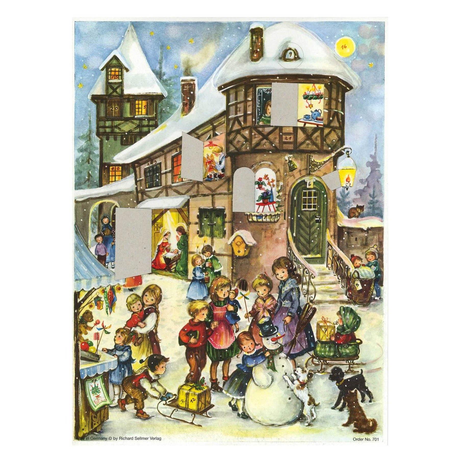 Adventskalender "Freude im Schnee" - Sellmer Adventskalender