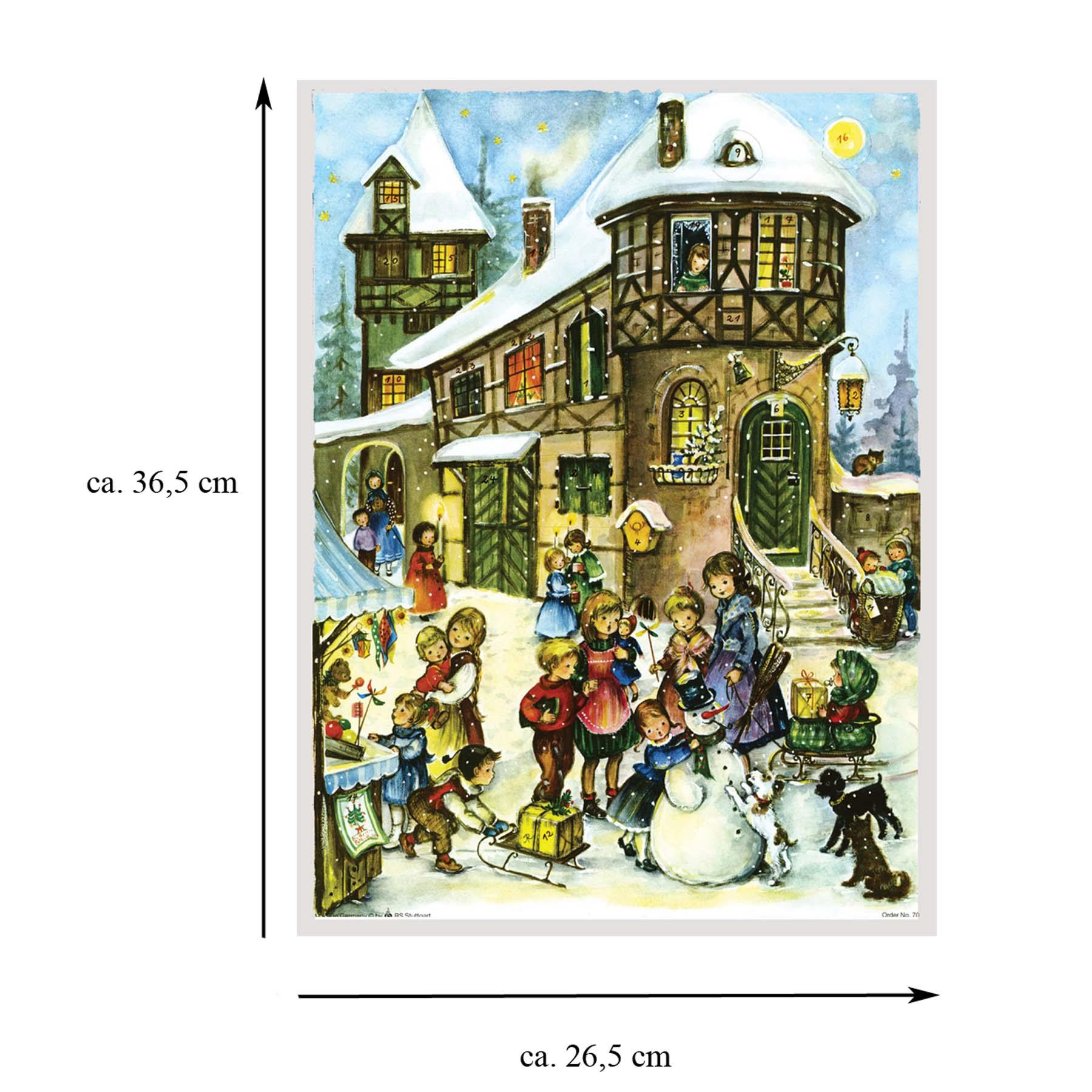 Adventskalender "Freude im Schnee" - Sellmer Adventskalender