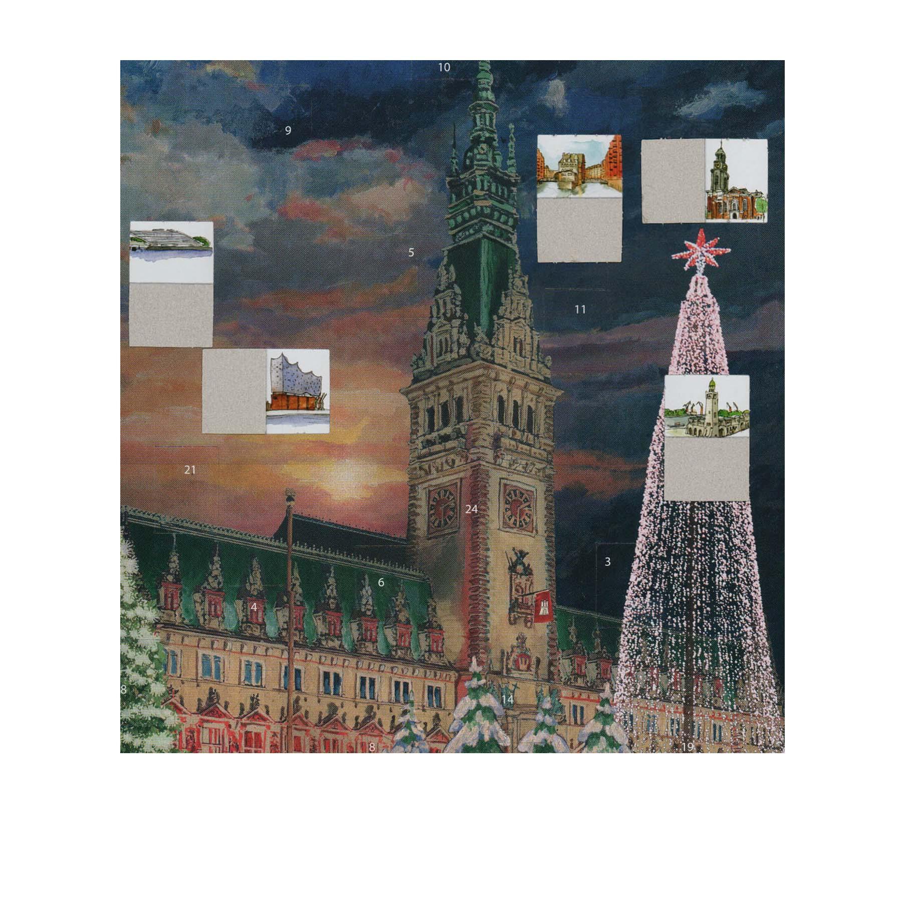 Adventskalender "Hamburg" - Sellmer Adventskalender