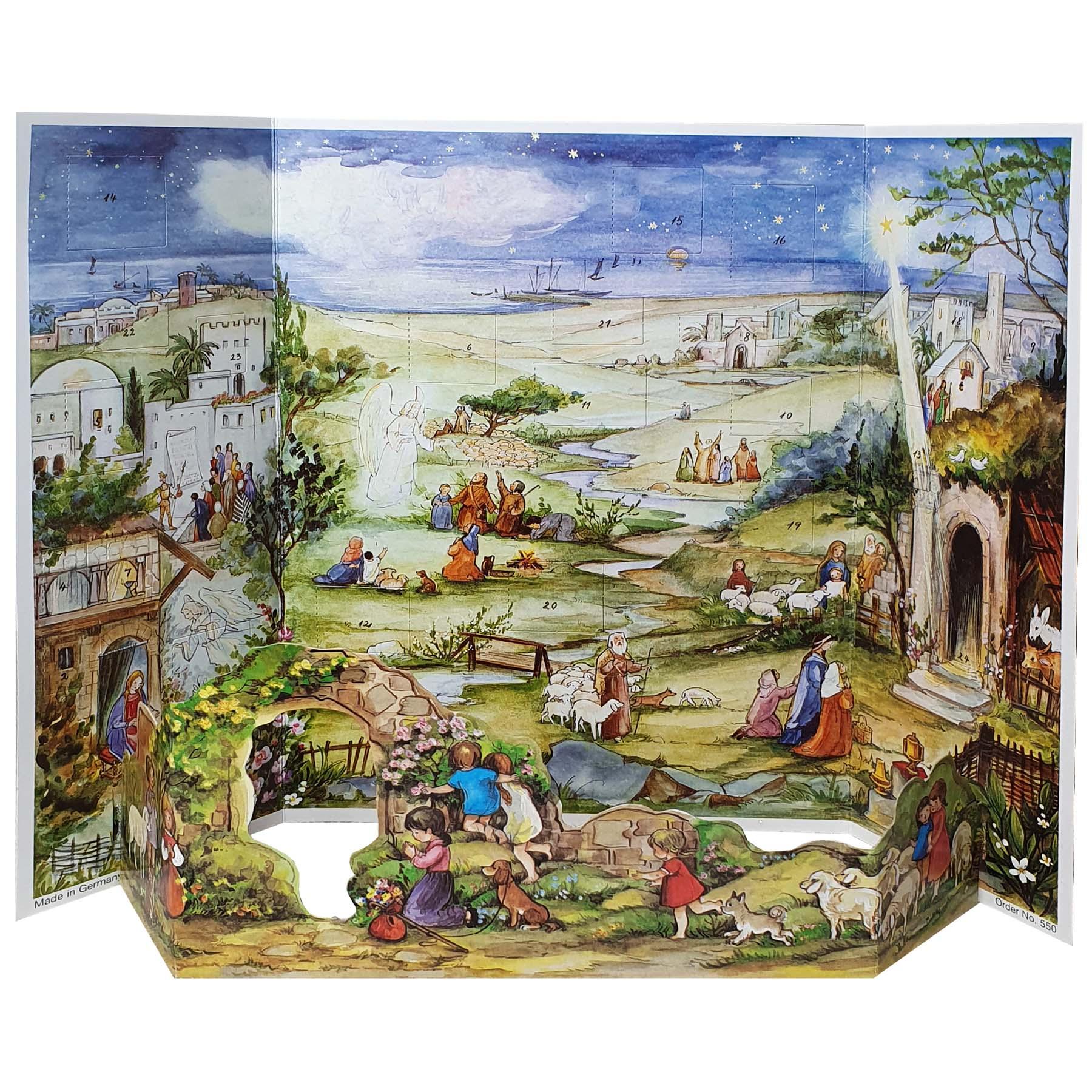 Adventskalender "Heiliges Land" - Sellmer Adventskalender