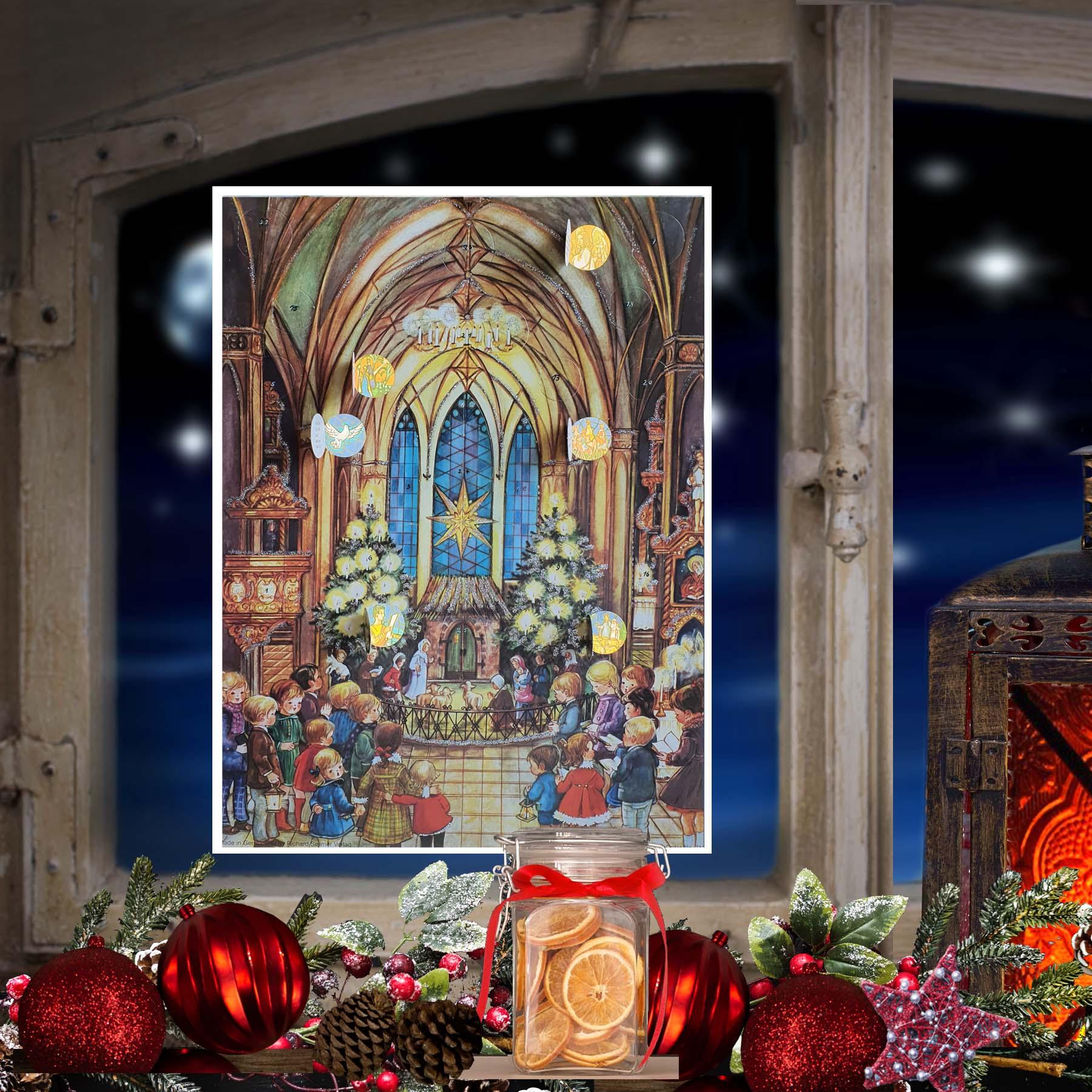 Adventskalender "In der Kirche" - Sellmer Adventskalender