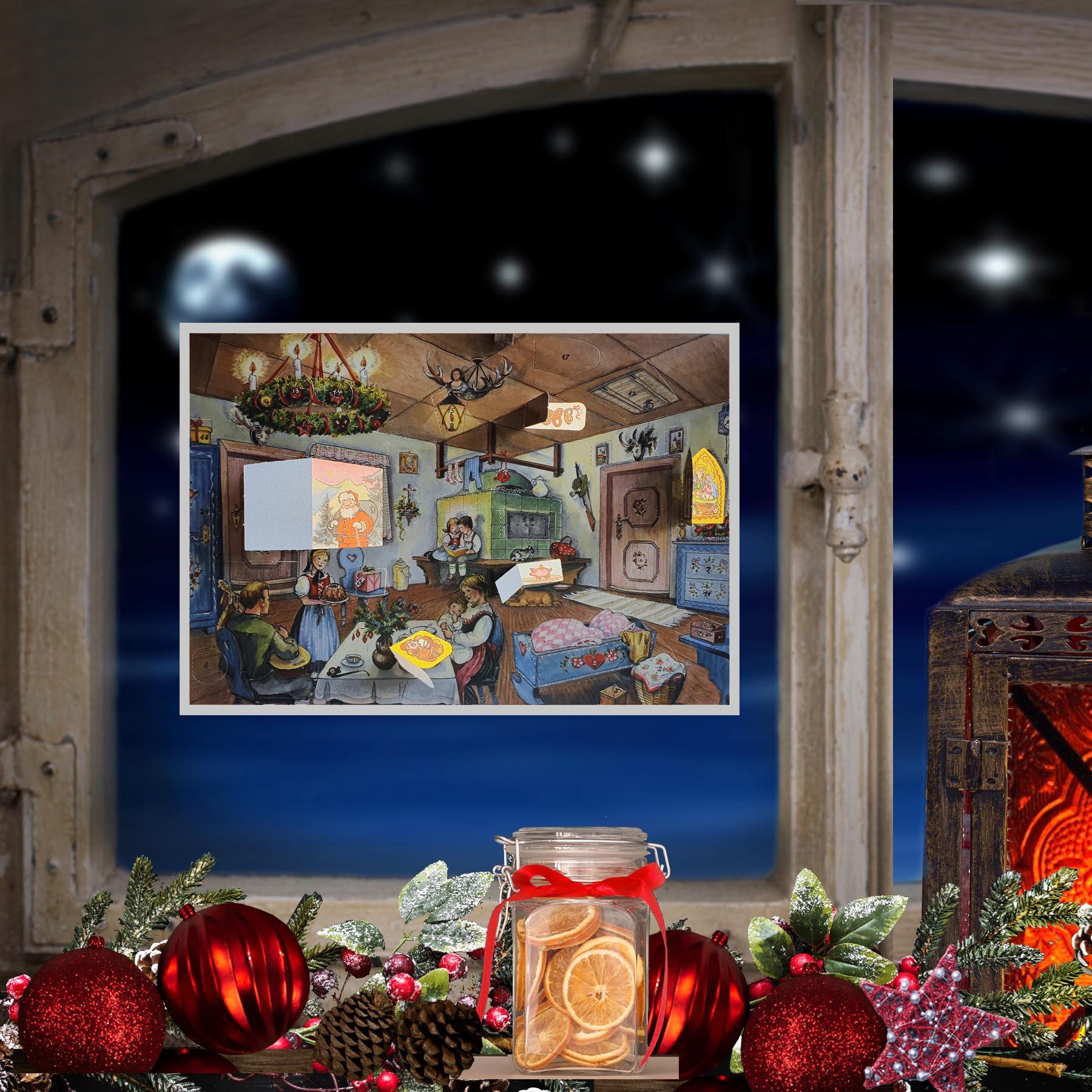 Adventskalender "In der Stube" - Sellmer Adventskalender