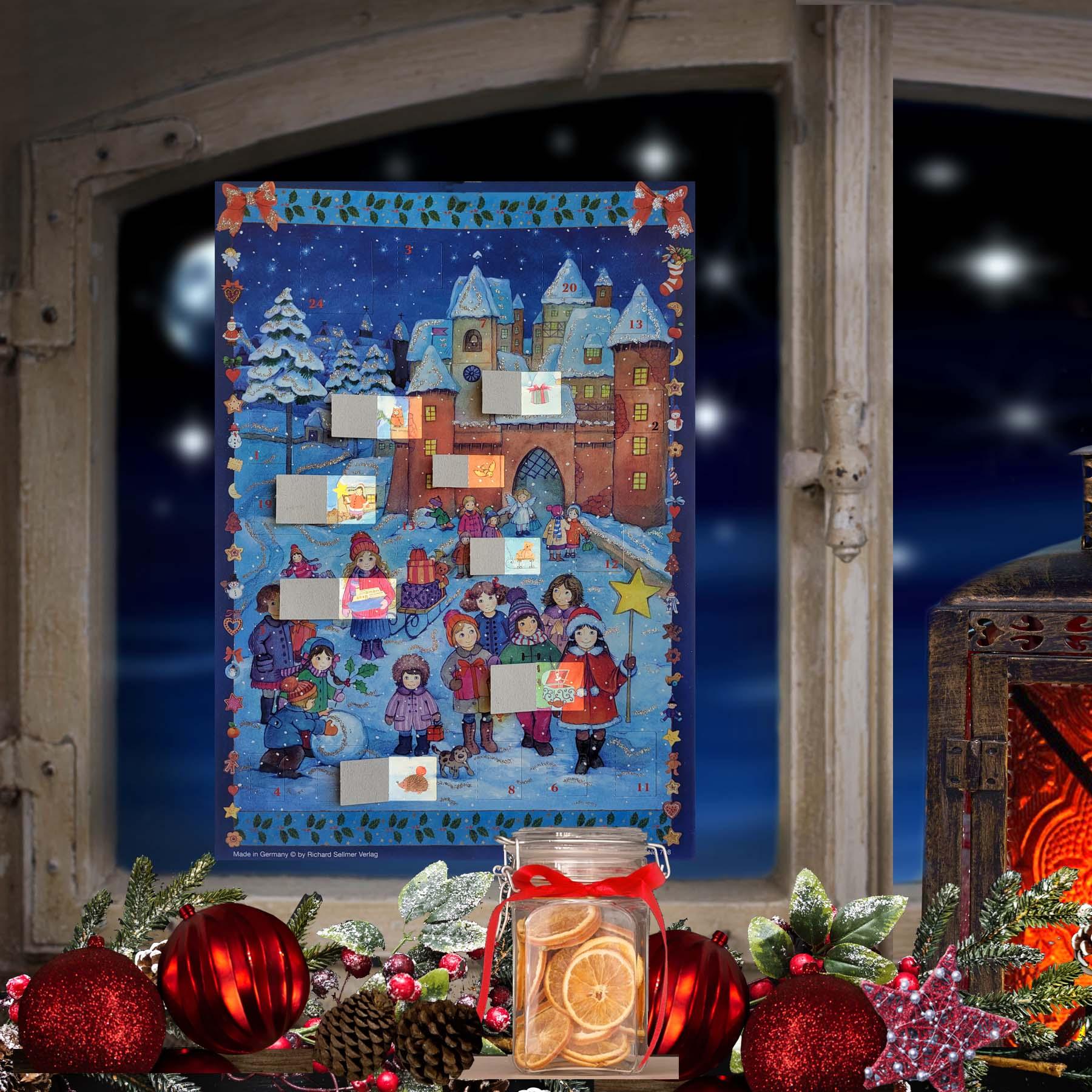 Adventskalender "Kinderfreuden an der Burg" - Sellmer Adventskalender