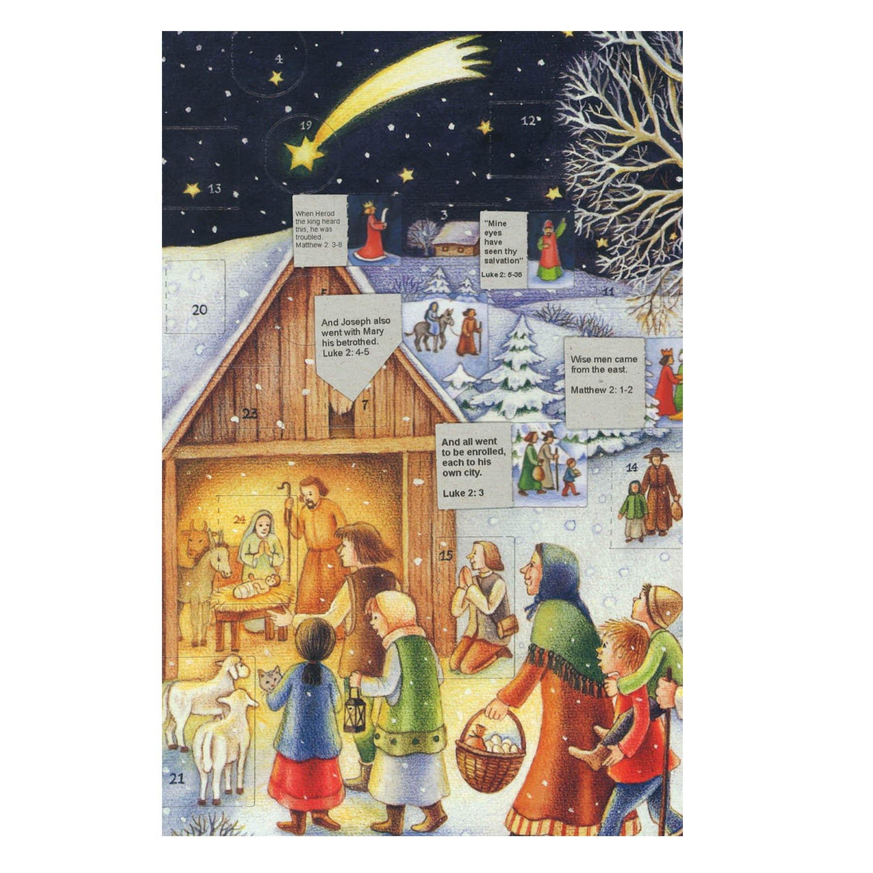 Adventskalender "Kommt, seht den Stall" - Sellmer Adventskalender