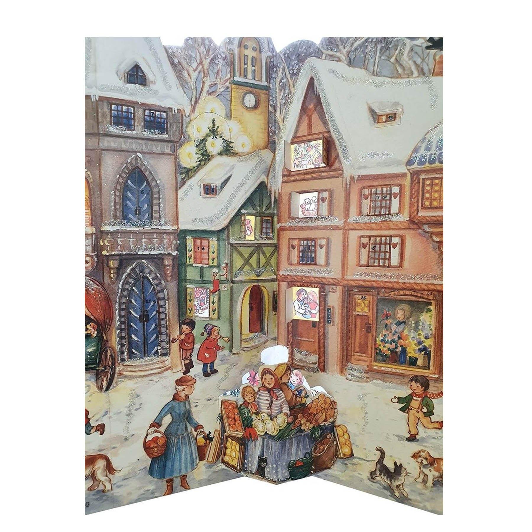 Adventskalender "Marktplatz" - Sellmer Adventskalender