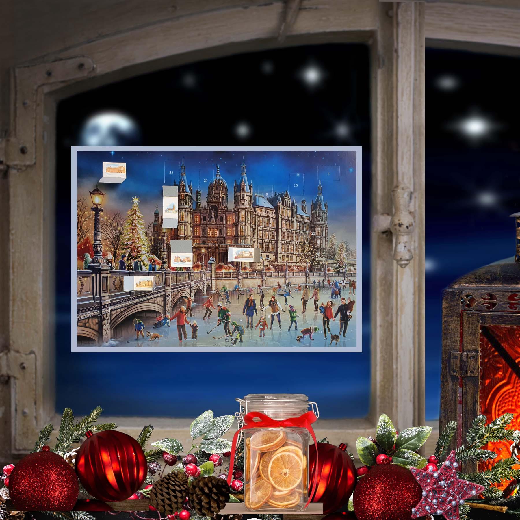 Adventskalender "Schweriner Schloß" - Sellmer Adventskalender