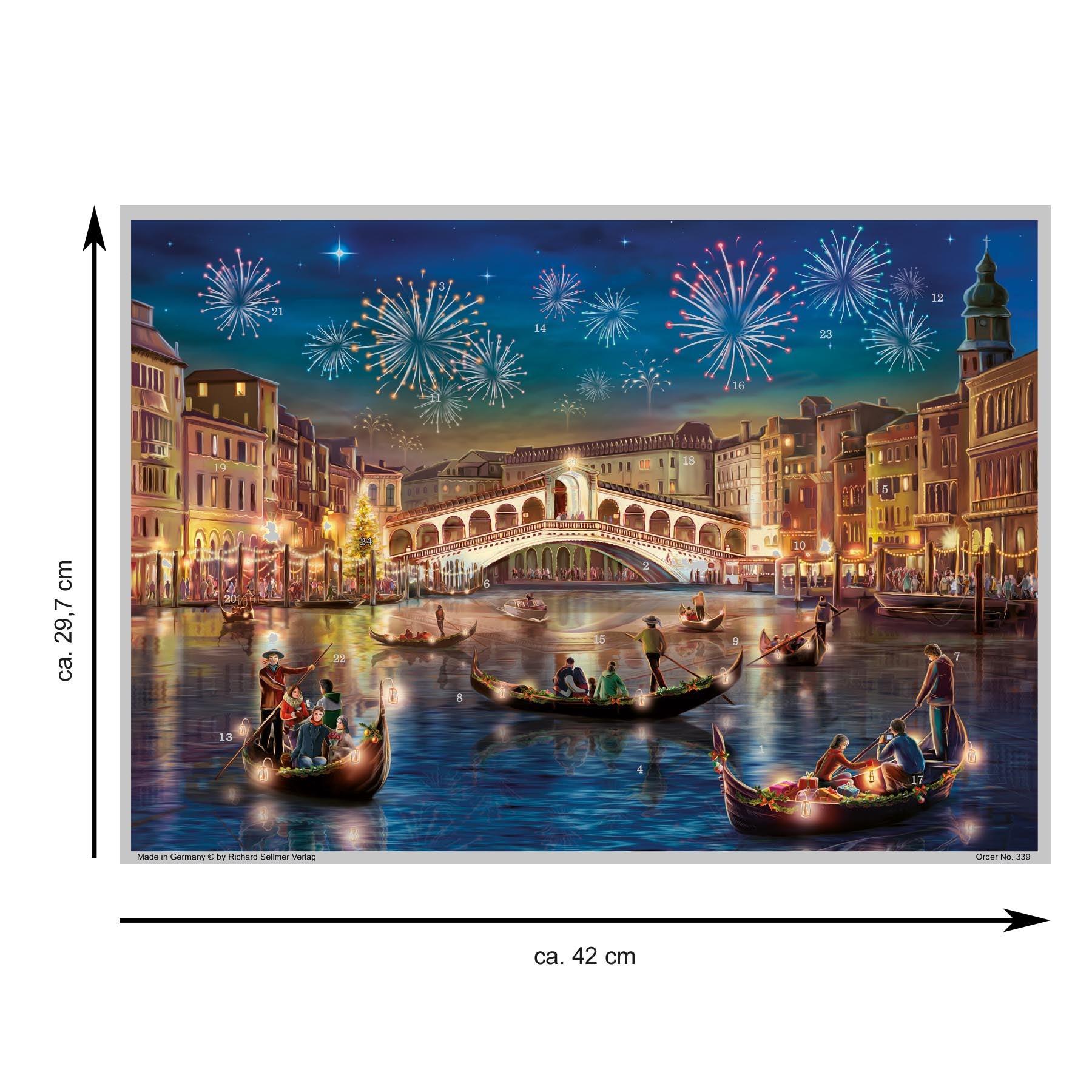 Adventskalender "Venedig" - Sellmer Adventskalender