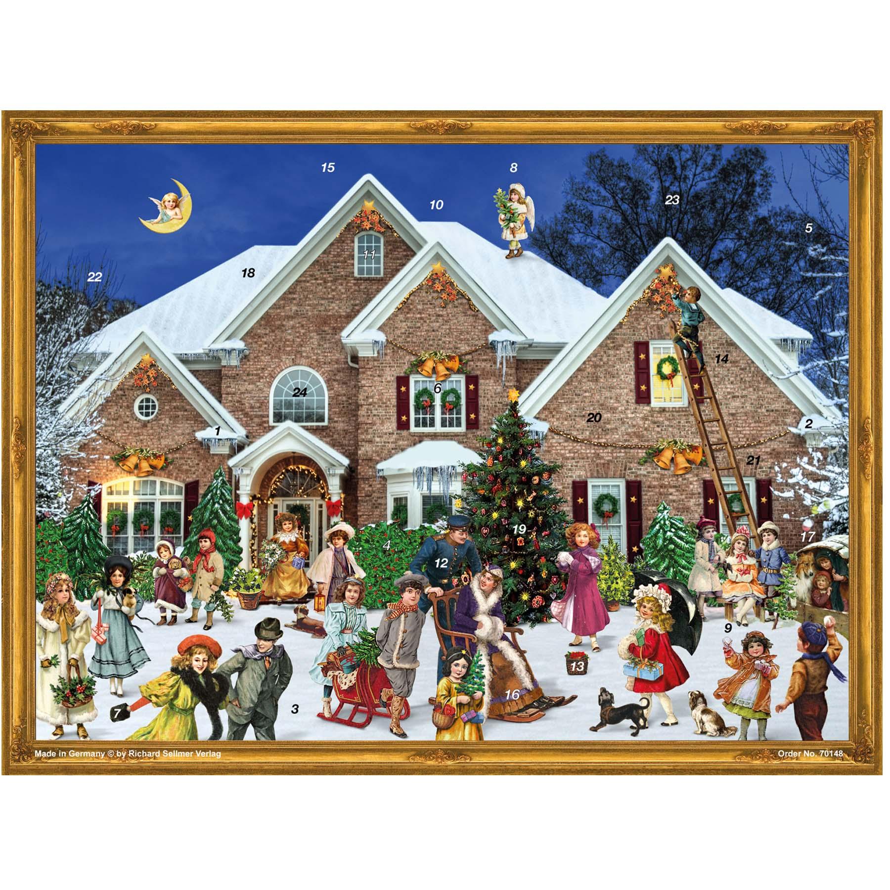 Advent calendar "Victorian house" kaufen Sellmer Verlag