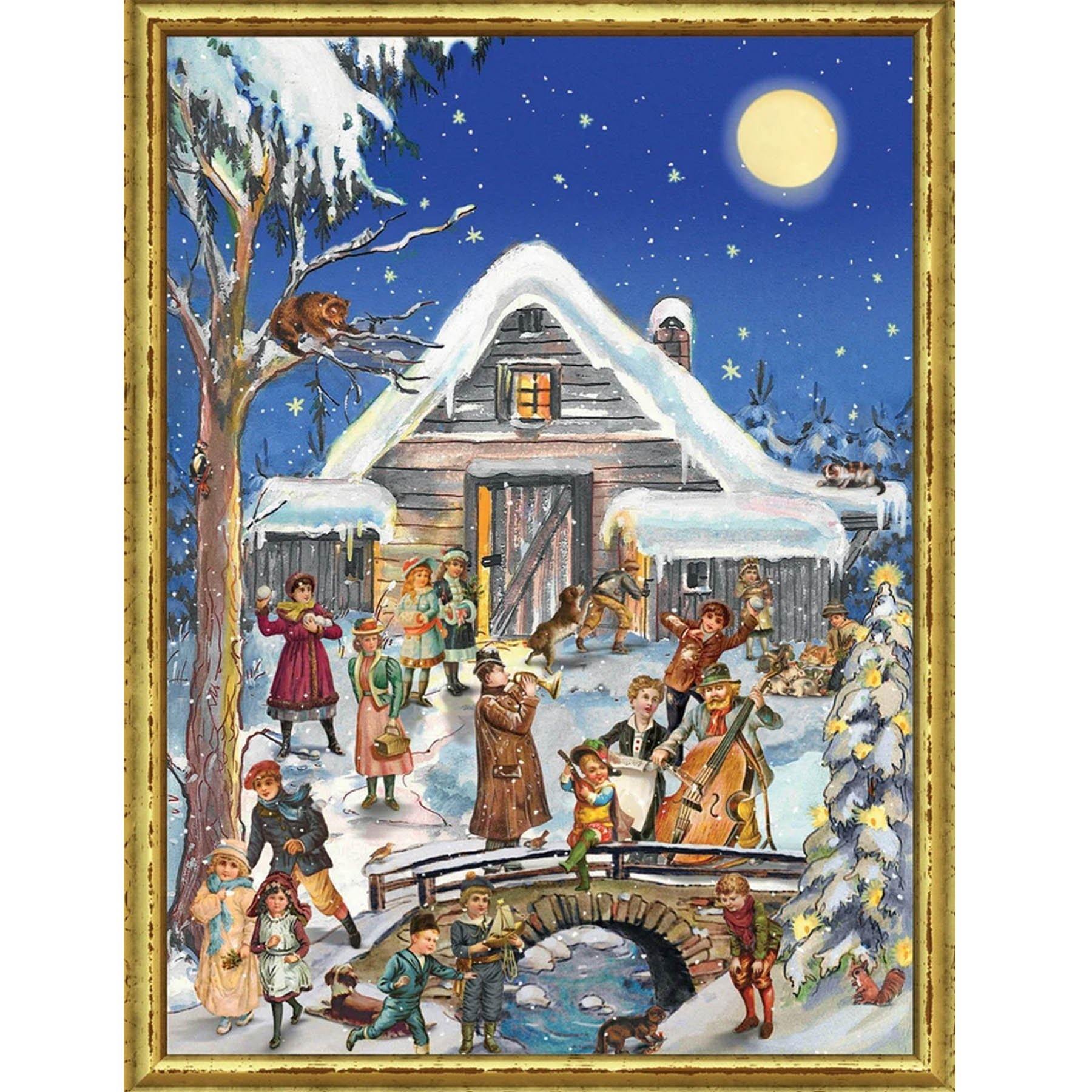 Adventskalender "Weihnachtliche Musikanten" - Sellmer Adventskalender