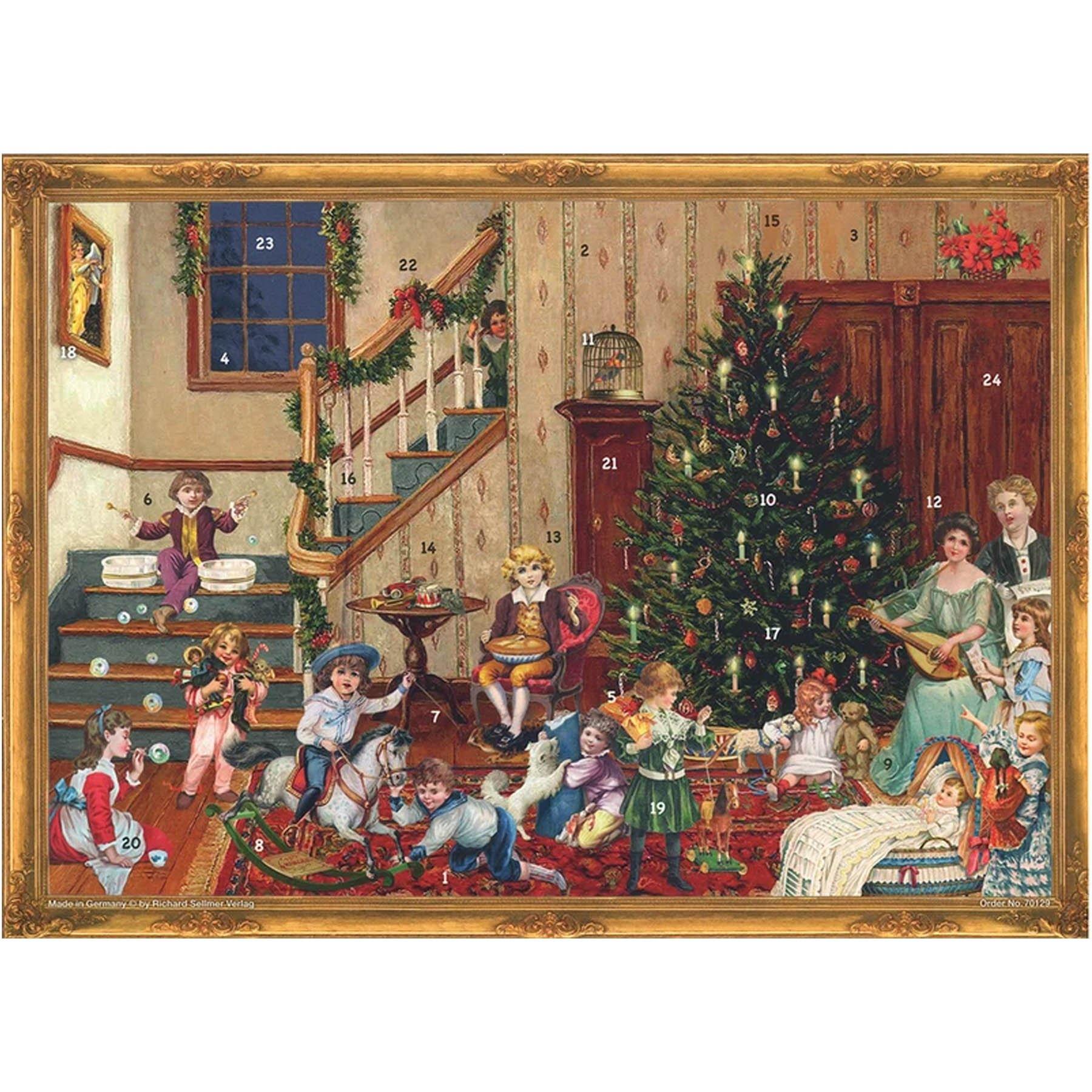Adventskalender "Weihnachtsabend" - Sellmer Adventskalender