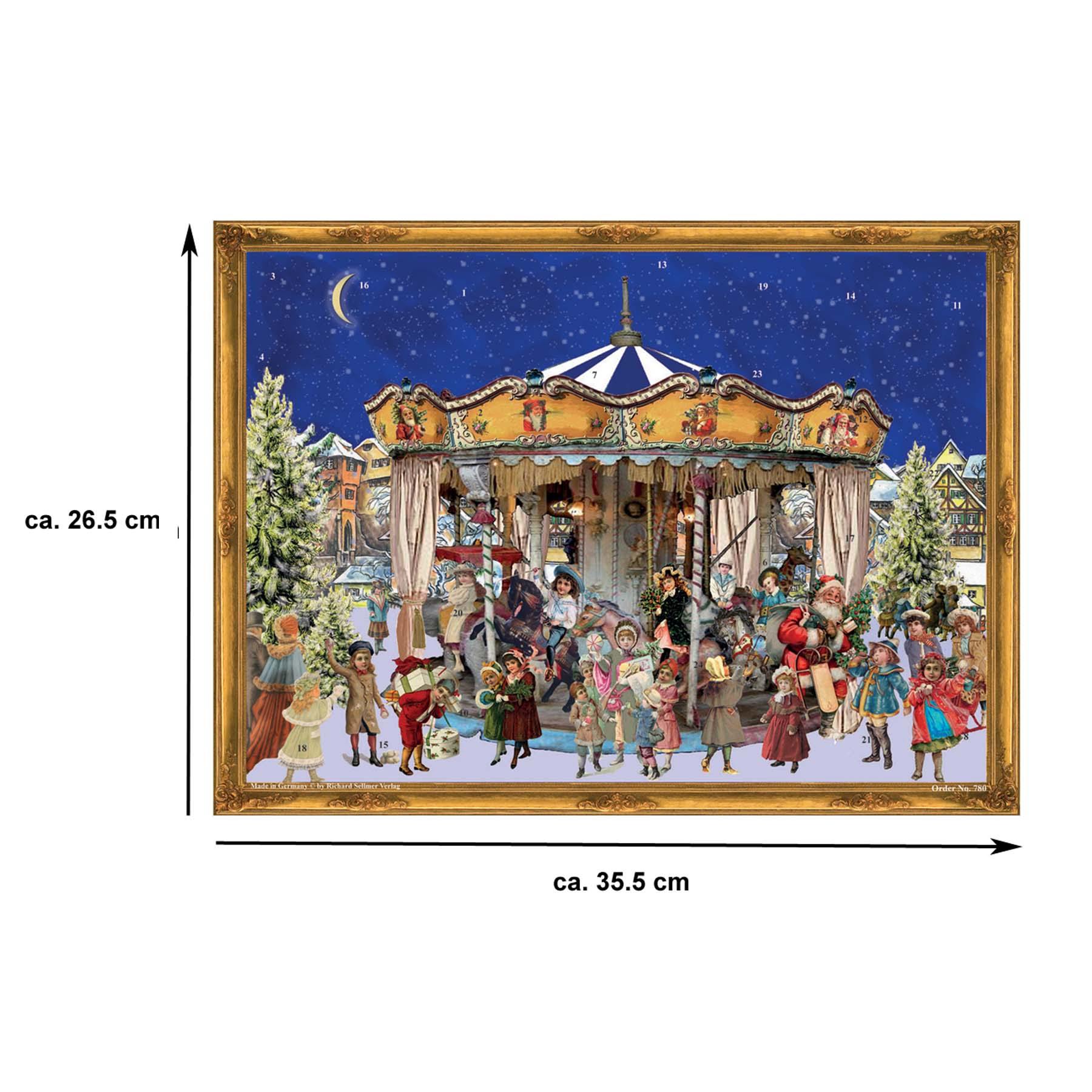 Adventskalender "Weihnachtskarussell" - Sellmer Adventskalender