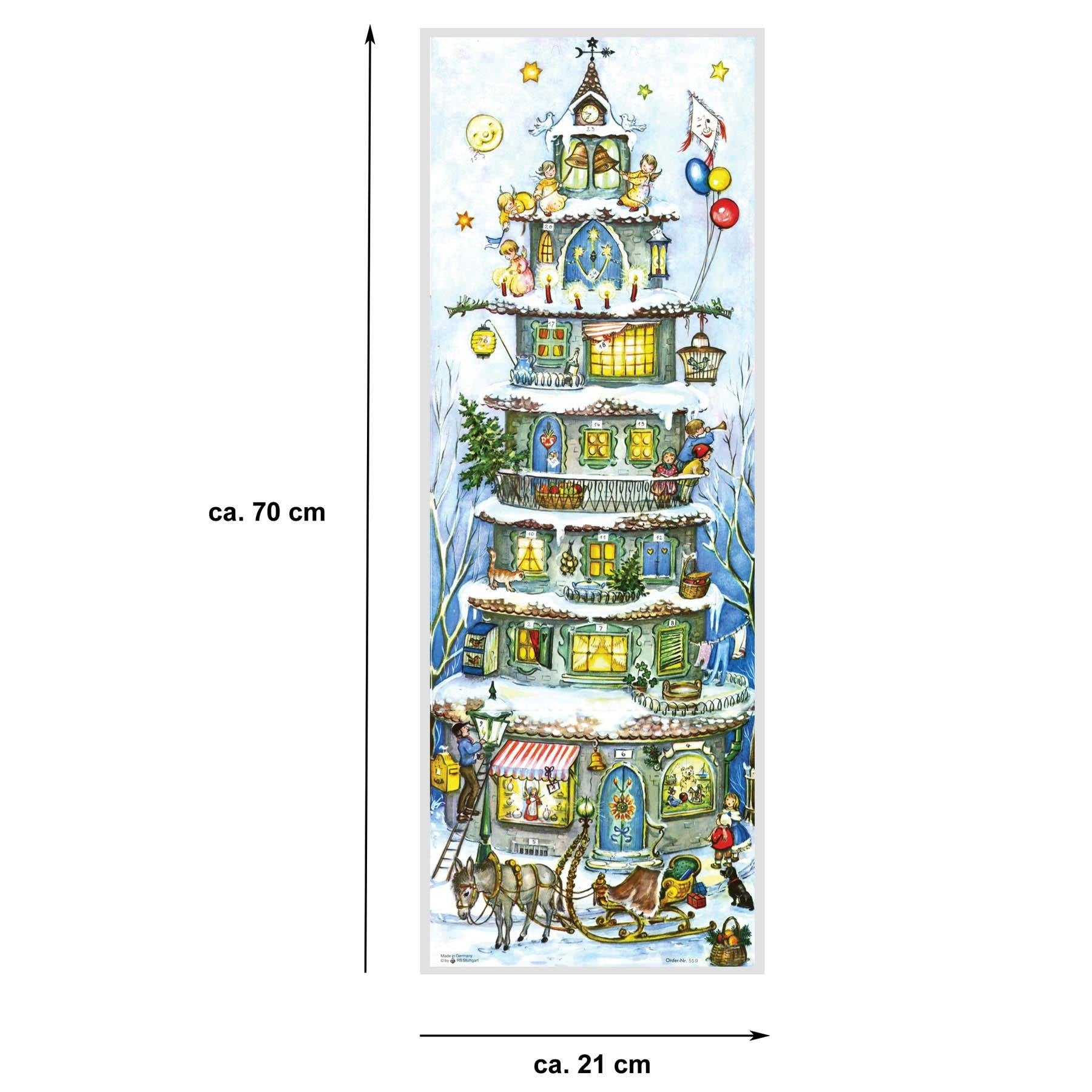 Adventskalender "Weihnachtspyramide" - Sellmer Adventskalender