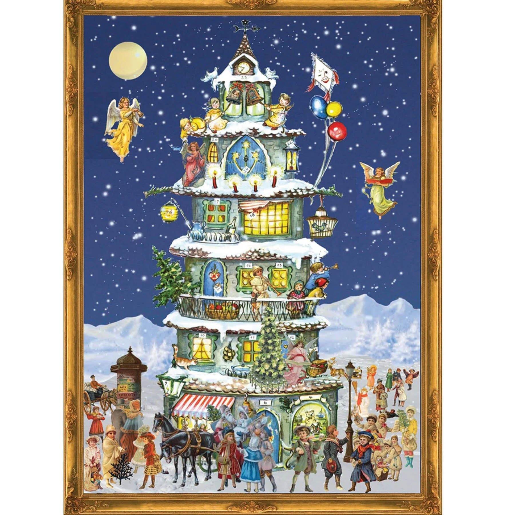 Adventskalender "Weihnachtsturm" - Sellmer Adventskalender