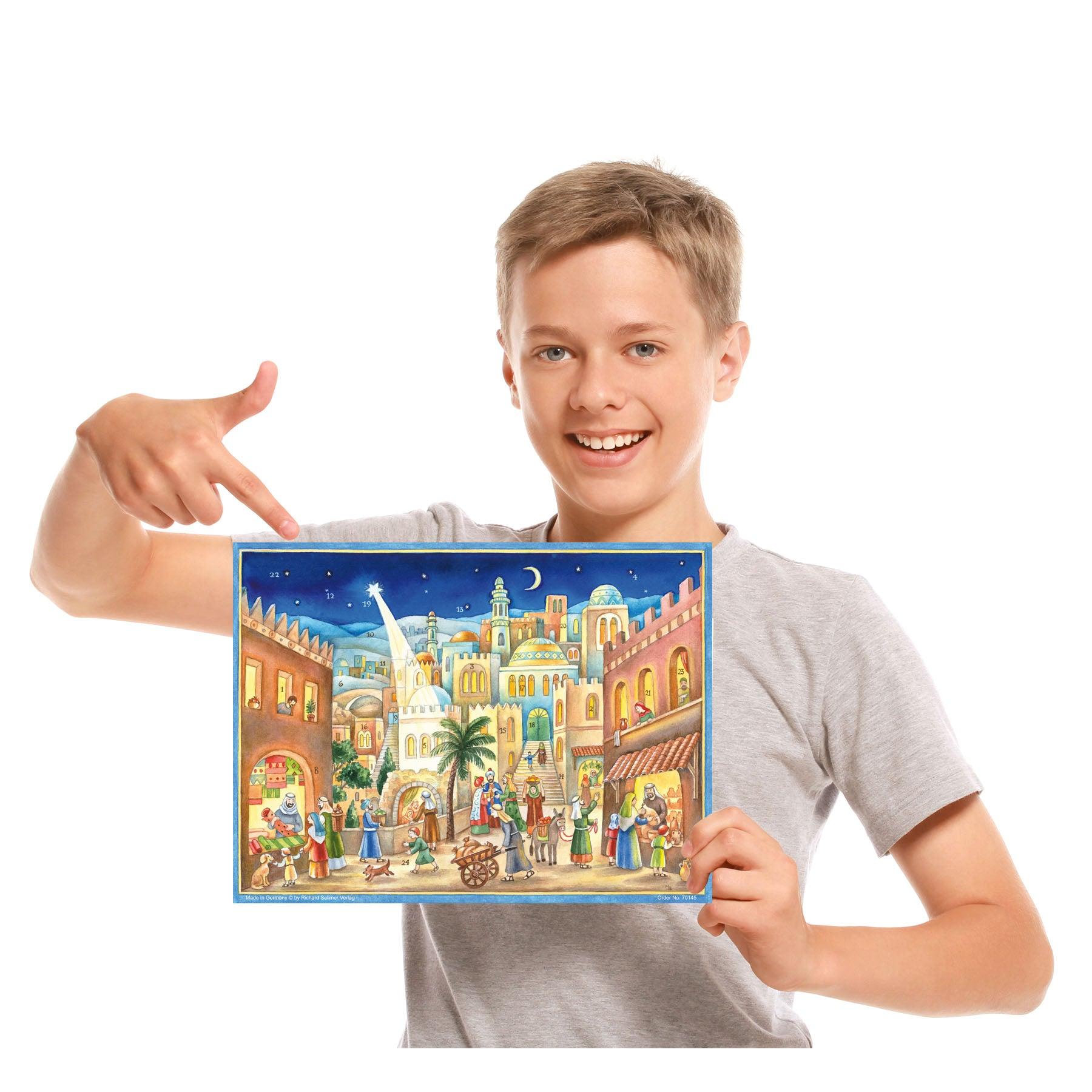 Adventskalender "Zu Bethlehem geboren" - Sellmer Adventskalender