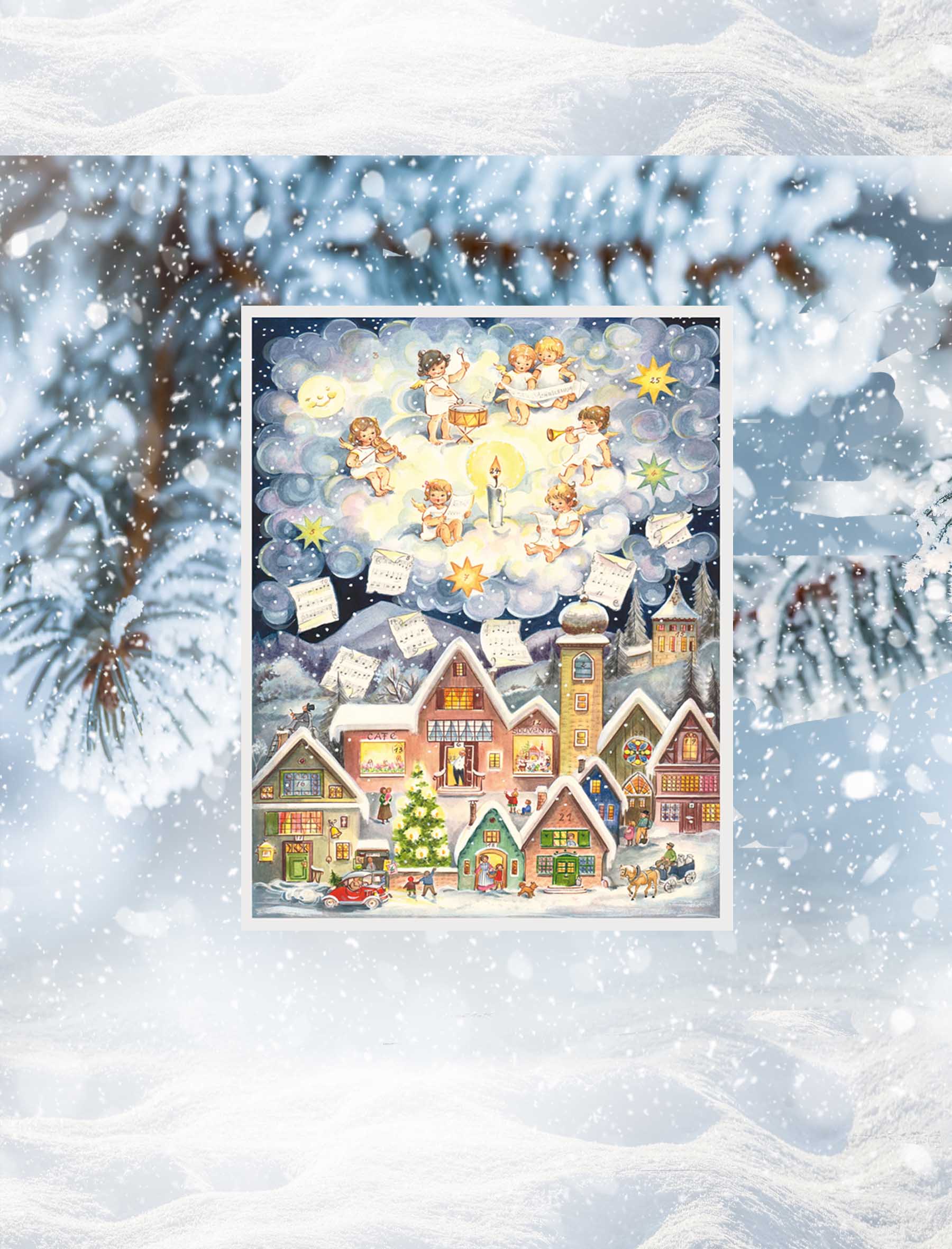 Ein Adventskalender macht Weihnachten nostalgisch