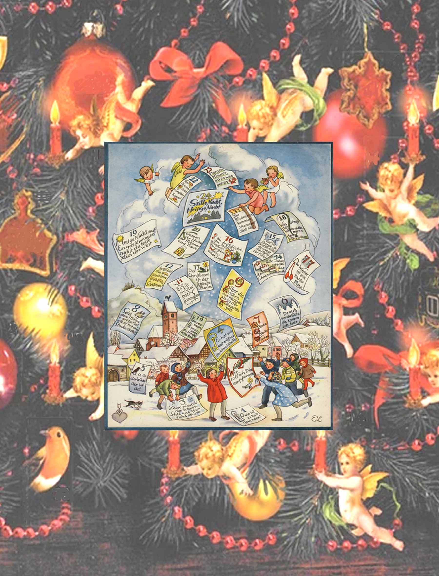 Adventskalender für Erwachsene - für Liebhaber alter Traditionen