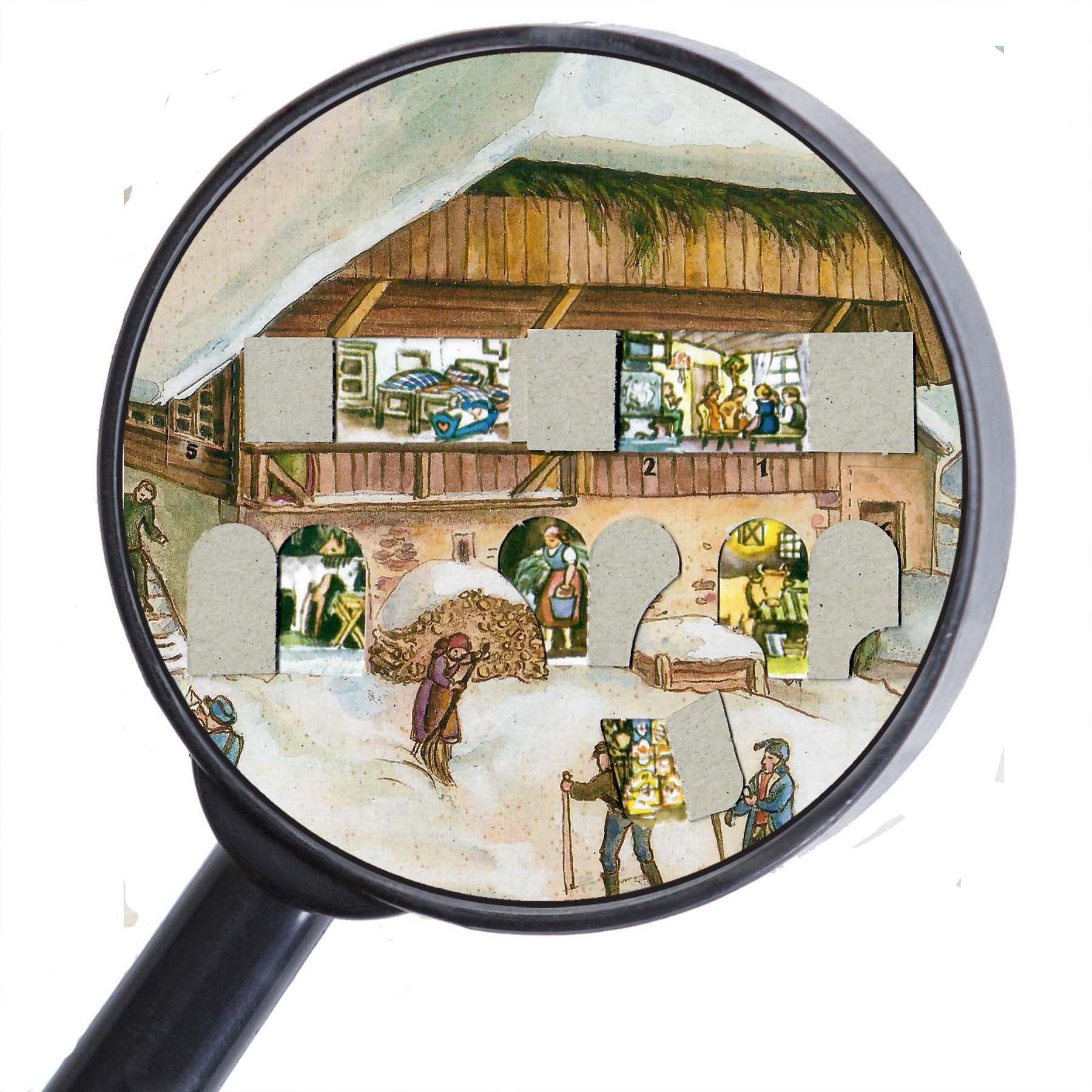 Calendario dell'Avvento "Natale nelle Alpi" - NOVITÀ