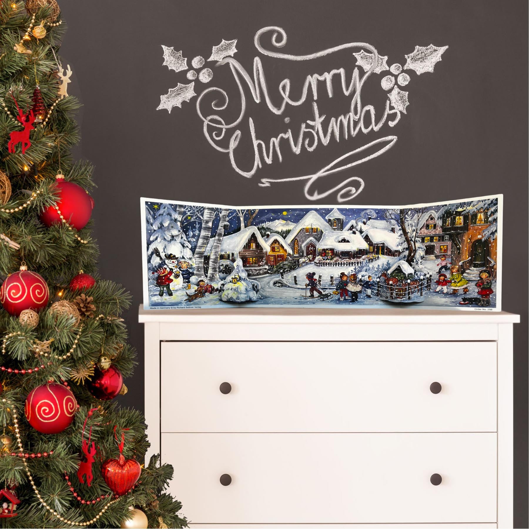 Adventskalender 256 im Wohnzimmer