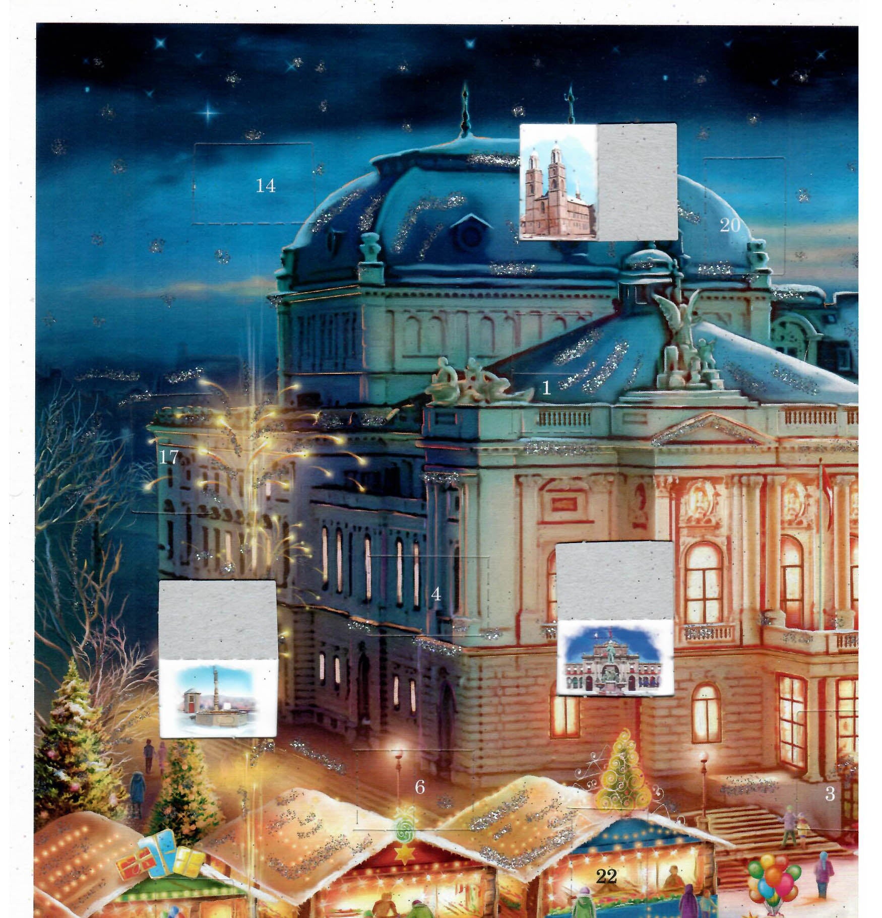 Advent calendar "Zurich Opera"